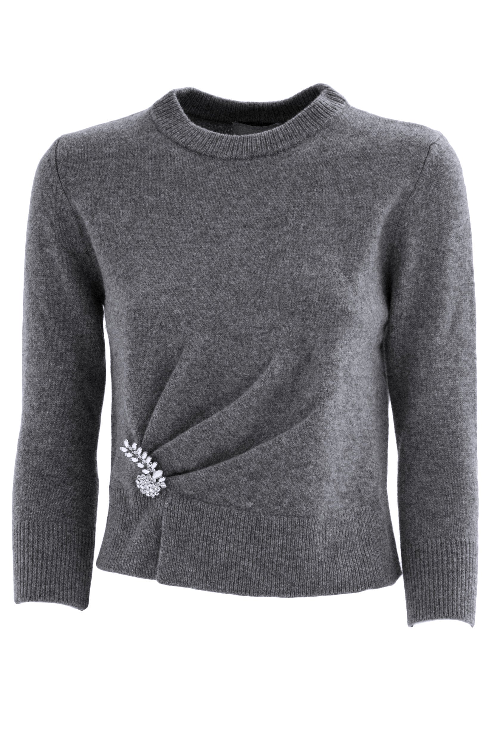 Pullover<BR/> 8359WGMK GREY MELANGE ERDEM