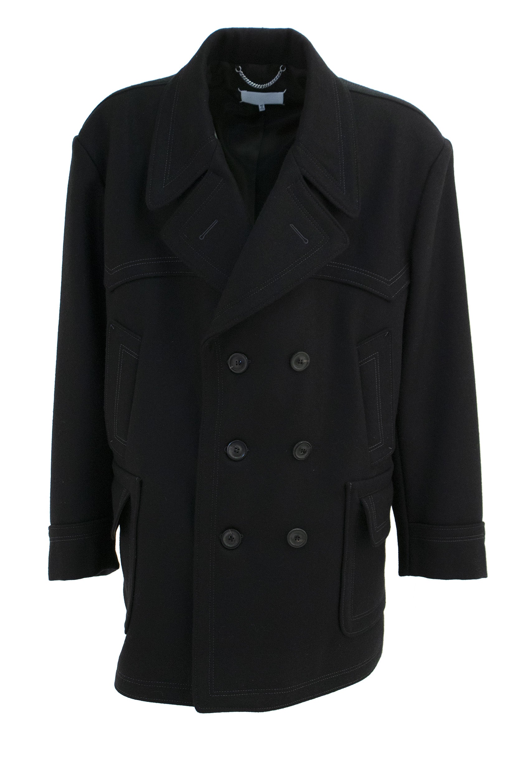 Cappotto oversize<BR/> S67AM0053 S44024 900 MAISON MARGIELA