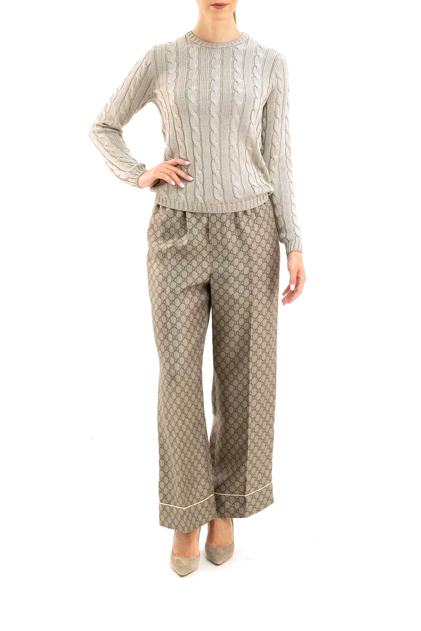 Pullover <BR/> 290963054006 PEARL GREY RALPH LAUREN
