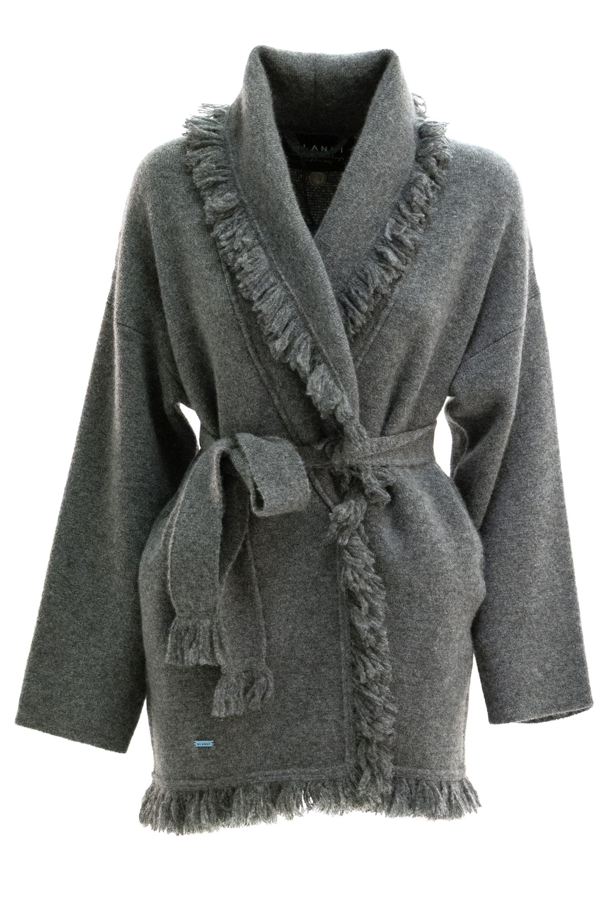 ALANUI Cardigan Finest in Cashmere e Seta, Grigio