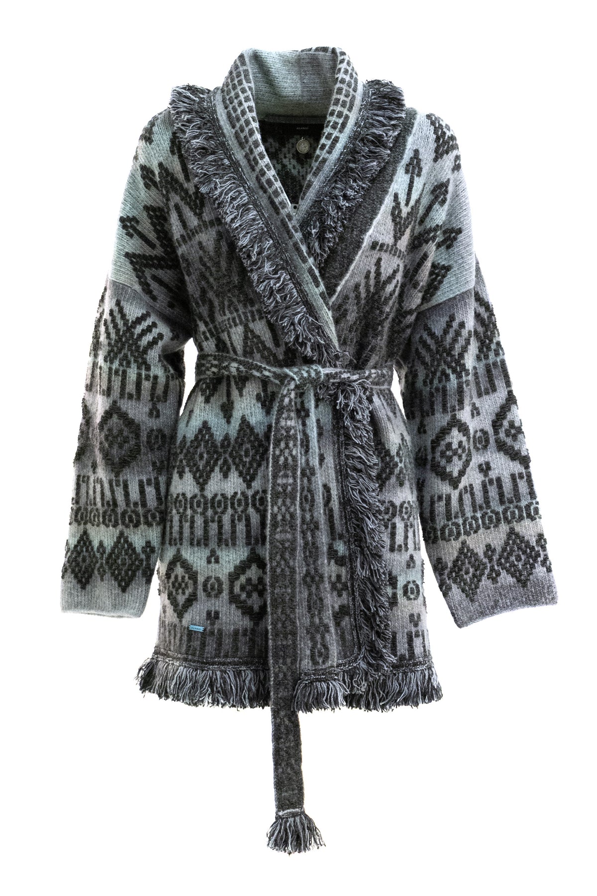 ALANUI Cardigan Time to Shine in Misto Lana, Grigio