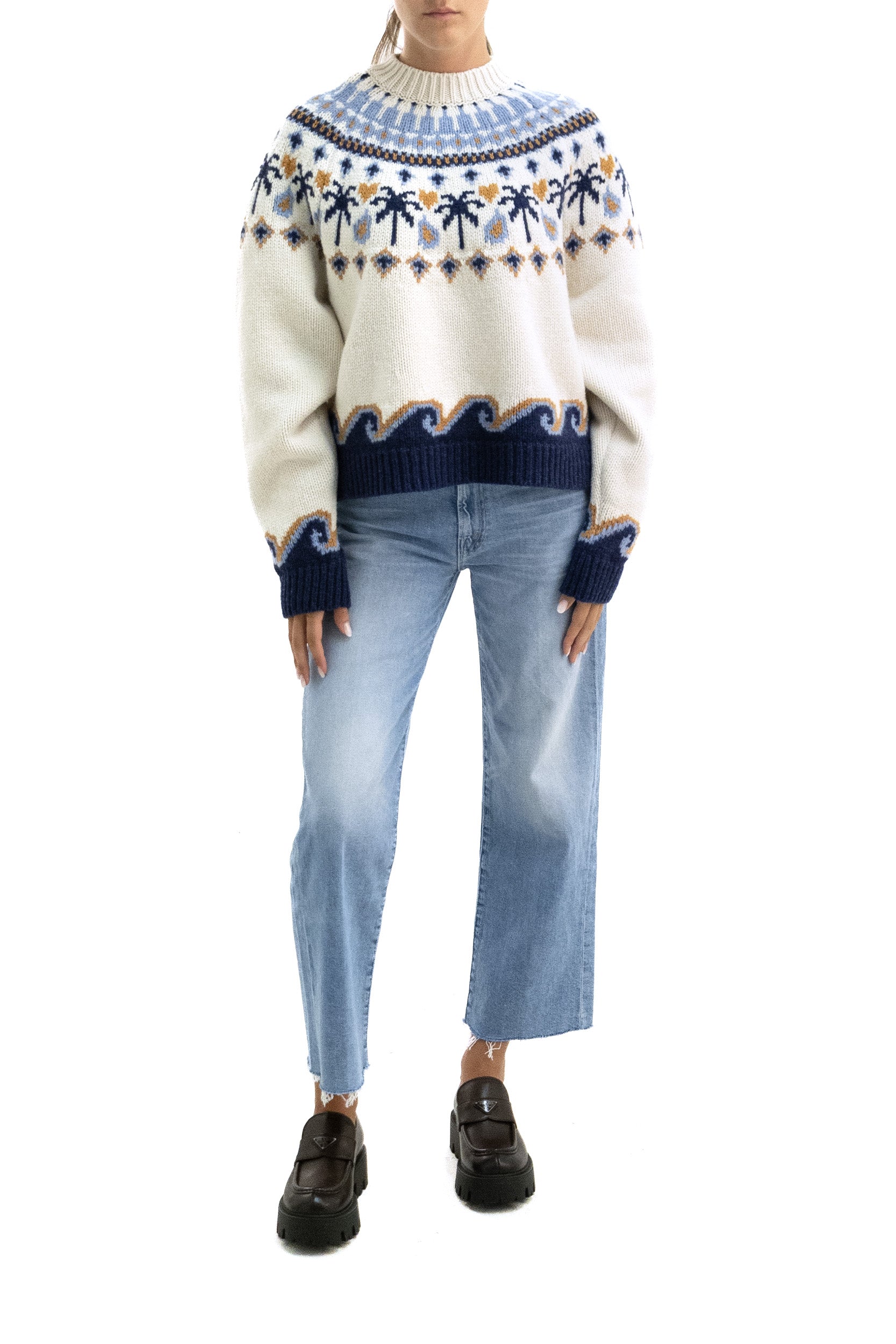 Maglione Sweet Winter in Lana LWHE061E26KNI001 0446 ALANUI