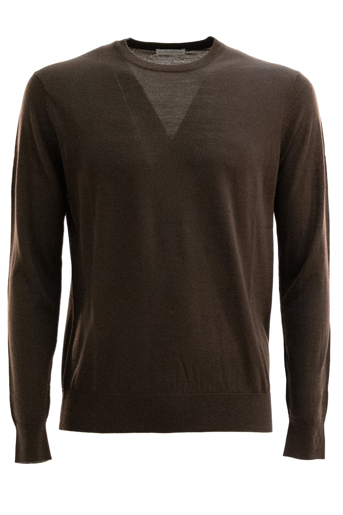 BALLANTYNE Pullover in Lana, Marrone