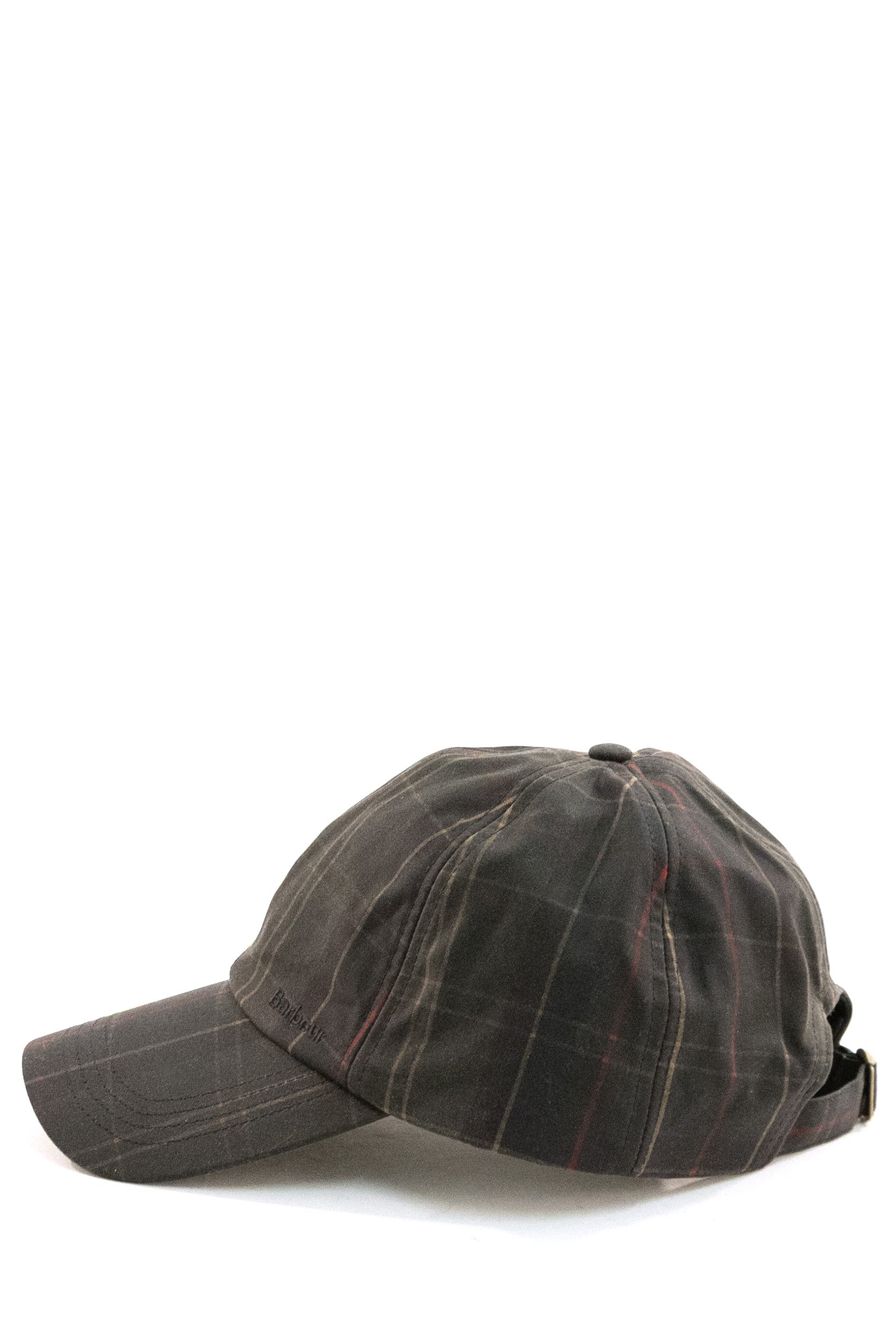 Cappello baseball Haydon in tartan di colore verde<BR/> MHA0969 MHA 0L91 BARBOUR