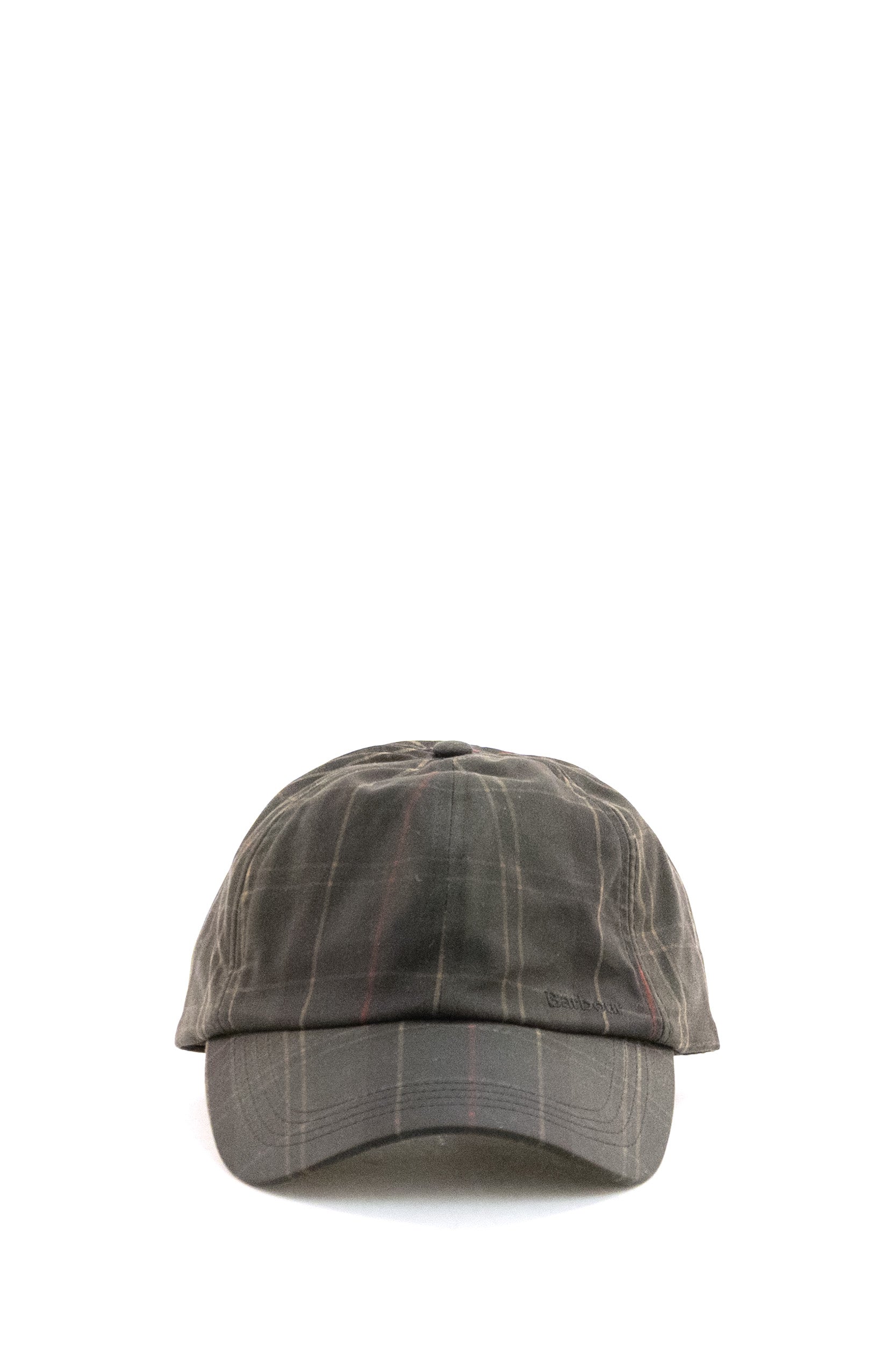 Cappello baseball Haydon in tartan di colore verde<BR/> MHA0969 MHA 0L91 BARBOUR