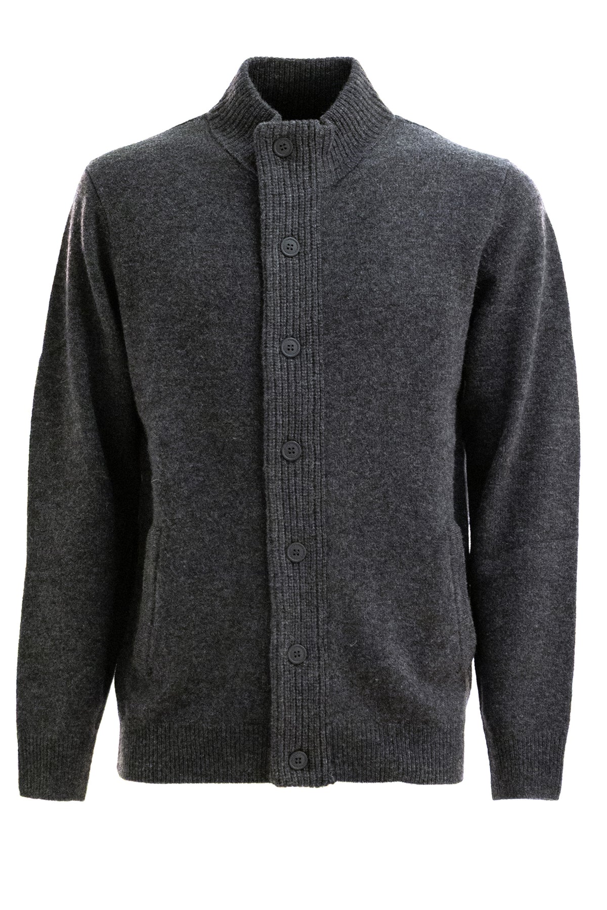 BARBOUR Maglione in lana d'agnello di colore grigio