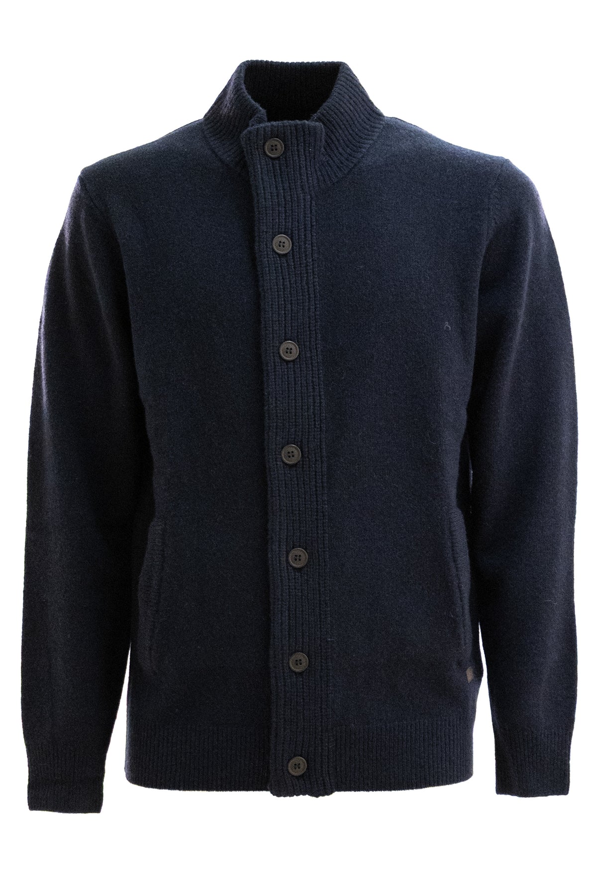 BARBOUR Maglione in lana d'agnello di colore blu