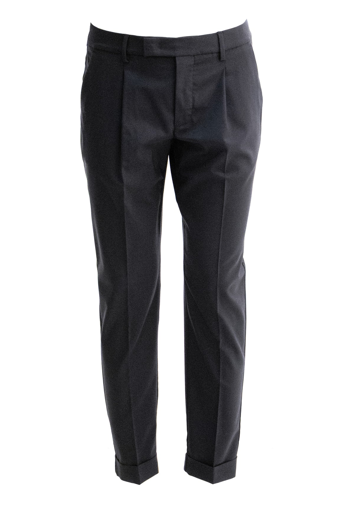 CRUNA Blue wool trousers