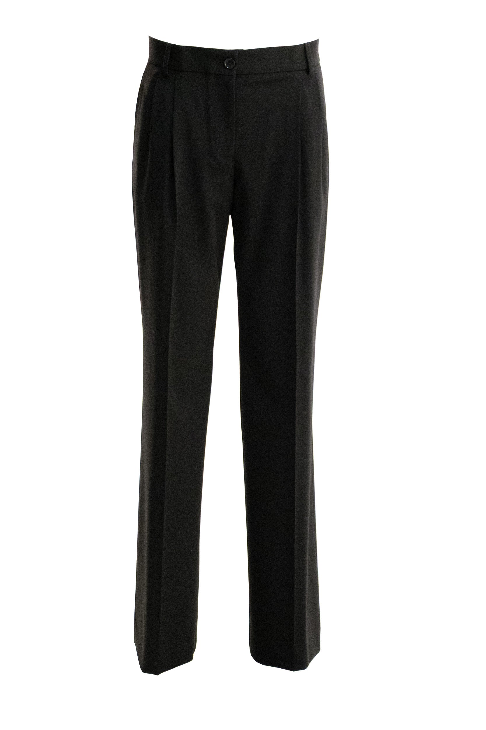 Pantalone in lana di colore nero<BR/> FTC17T FUBG3 N0000 DOLCE & GABBANA