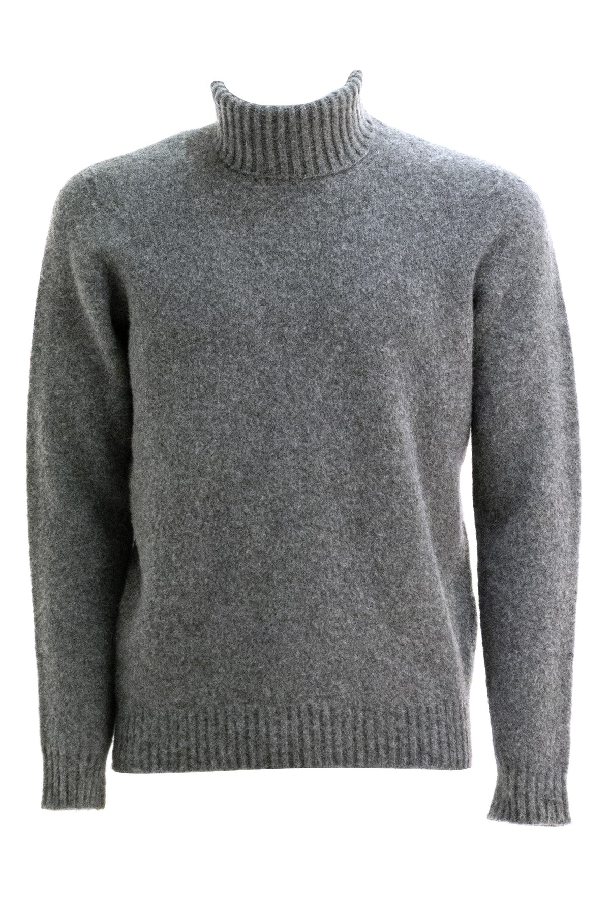 DRUMOHR Pullover in lana di colore grigio