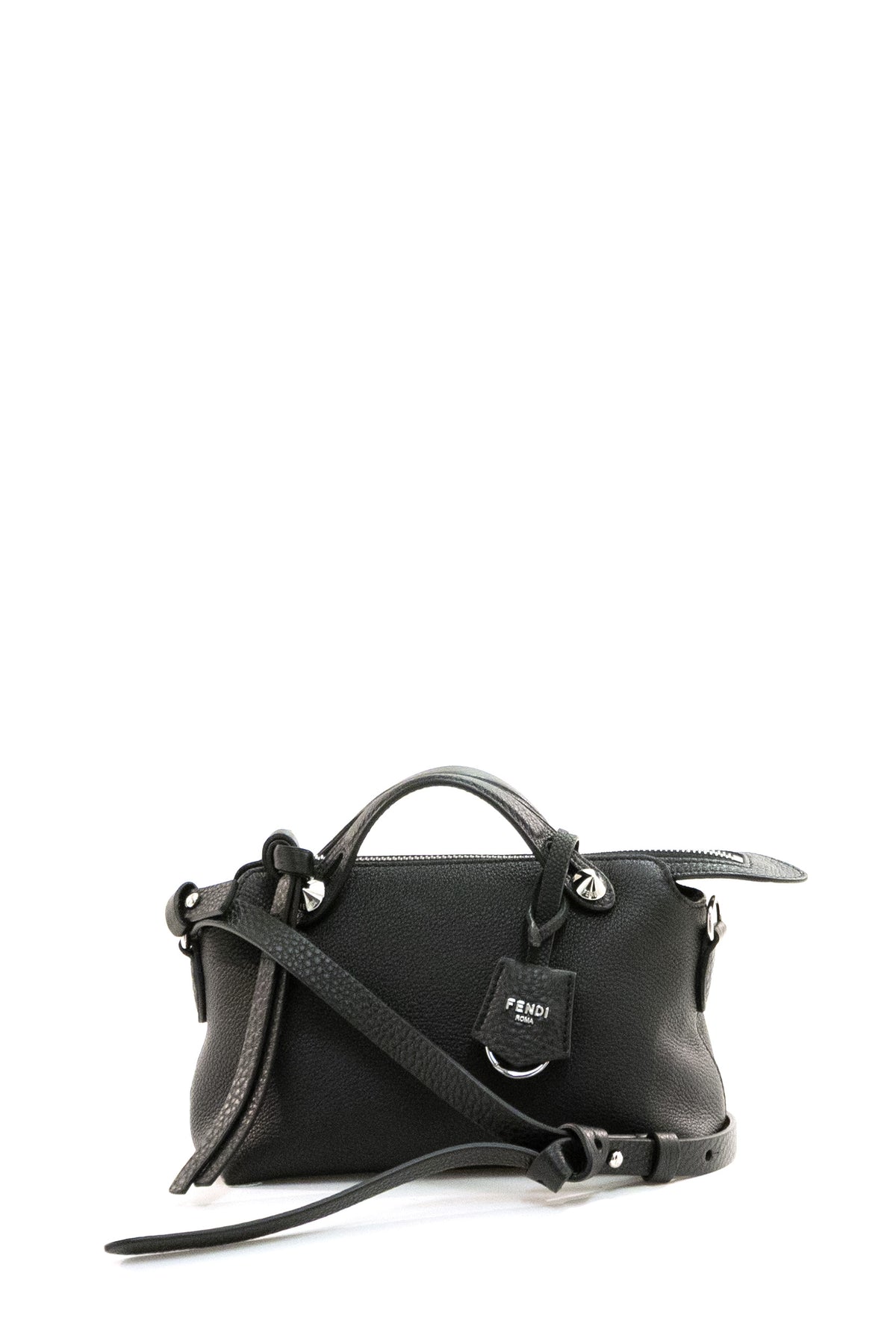 FENDI Borsa By The Way Soft Mini in Cuoio Romano colore nero
