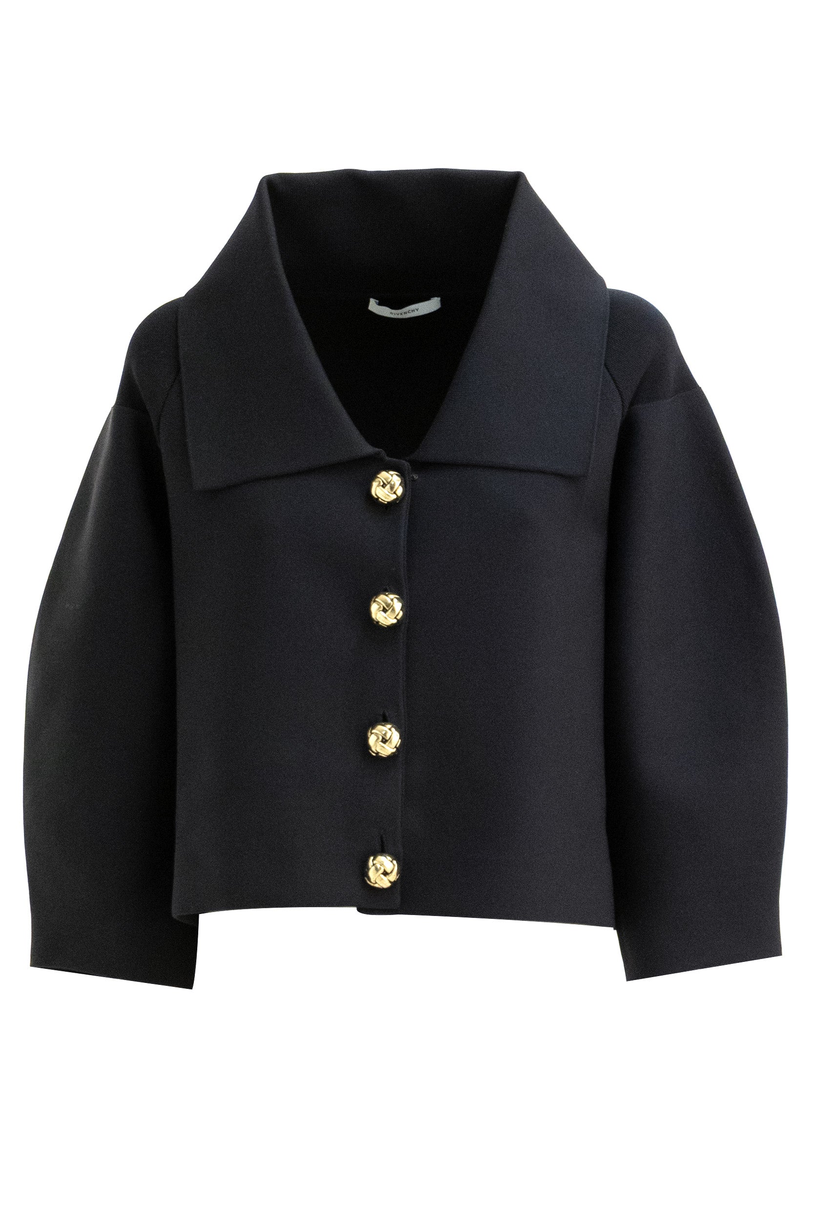 Giacca Cocoon in maglia di colore nero<BR/> BW00X14ZUK 001 GIVENCHY