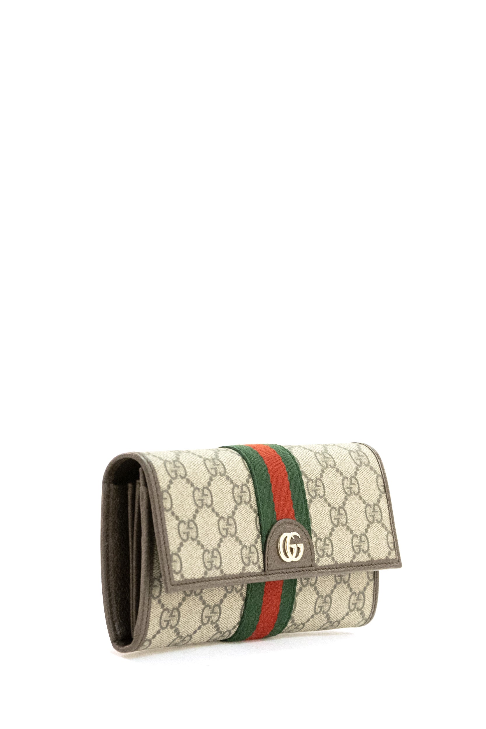 Portafoglio Ophidia in GG Supreme beige e marrone <BR/> 838485 FAE0L 9746 GUCCI