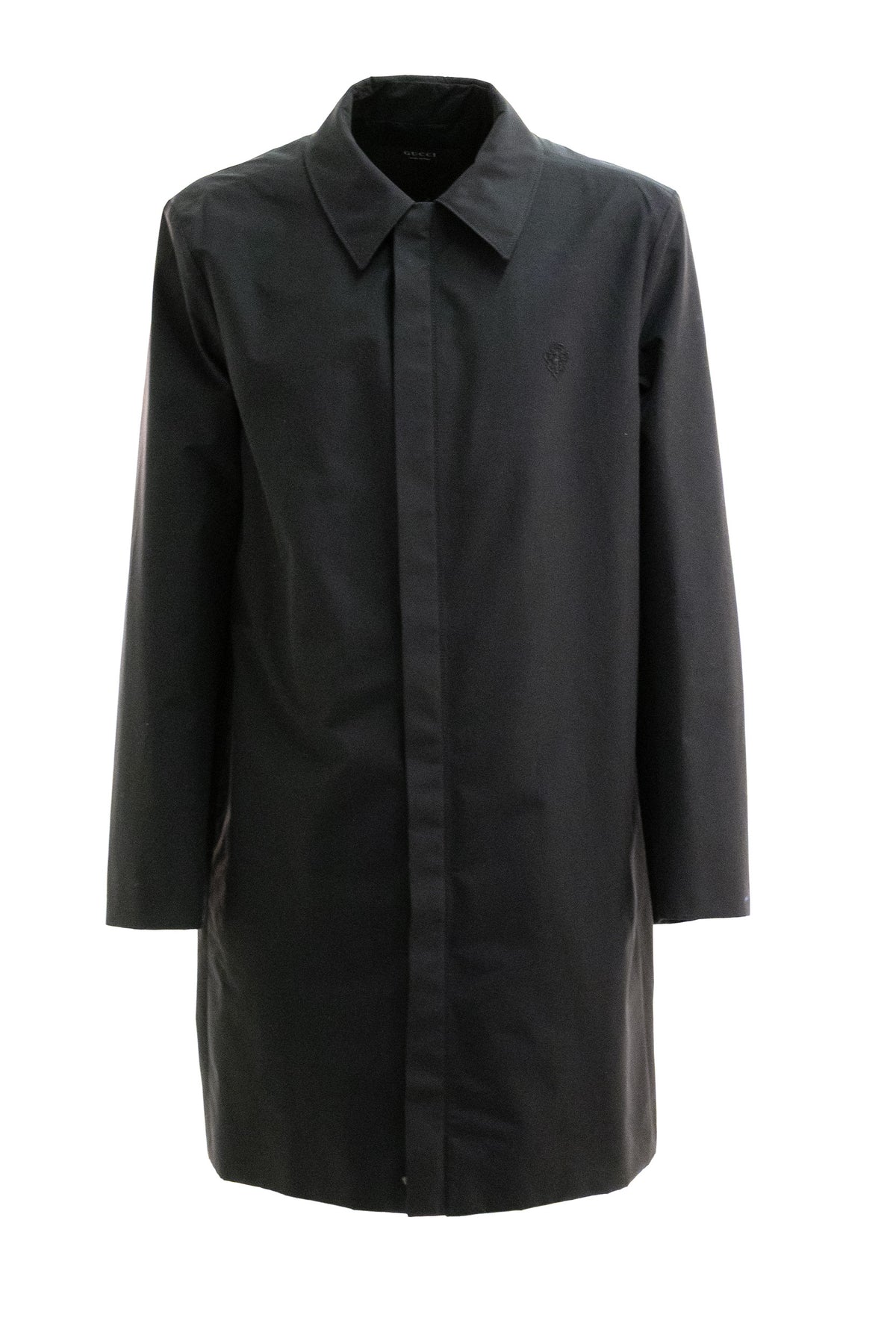 GUCCI Cappotto in cotone di colore nero