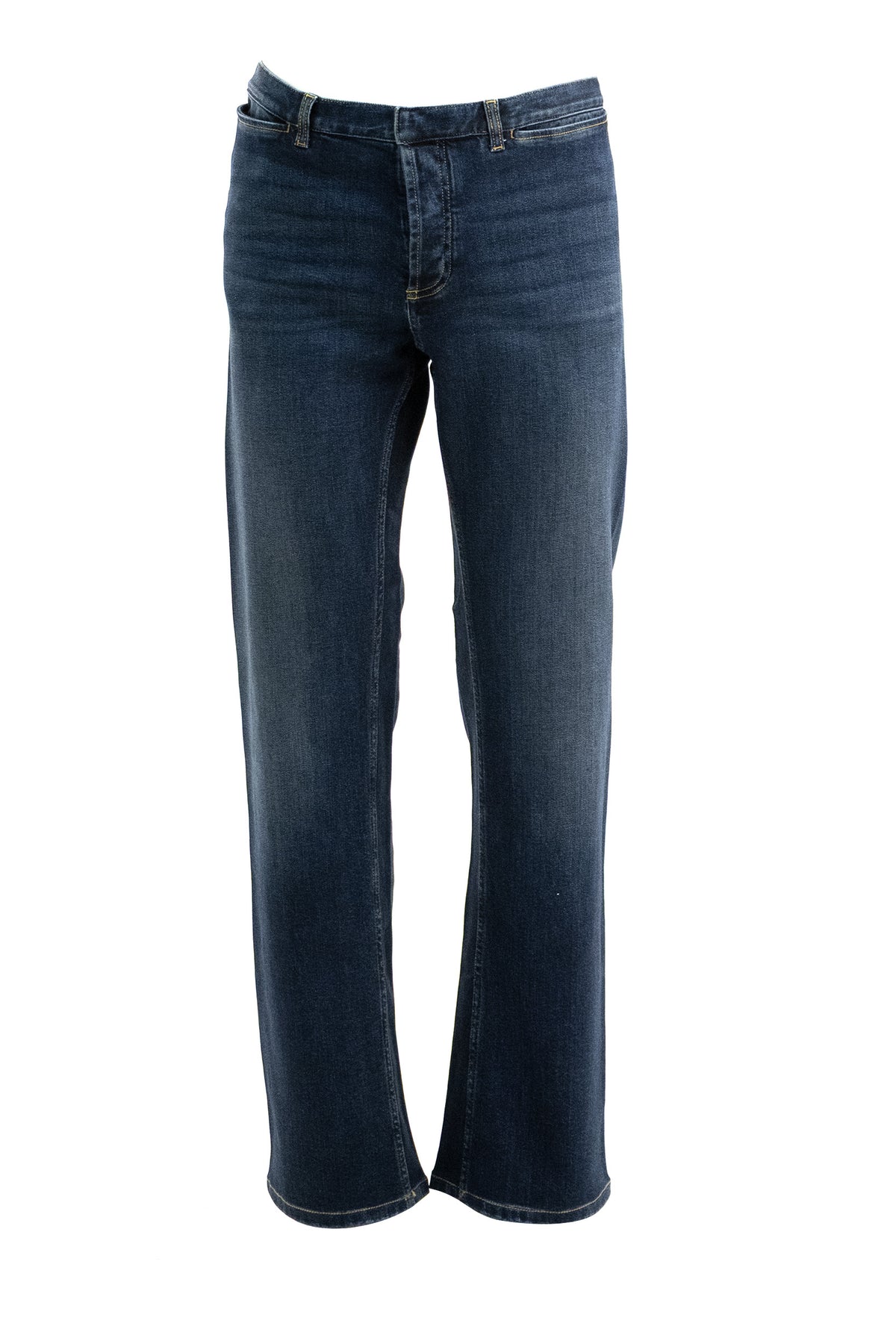 GUCCI Jeans in denim di cotone stretch di colore blu