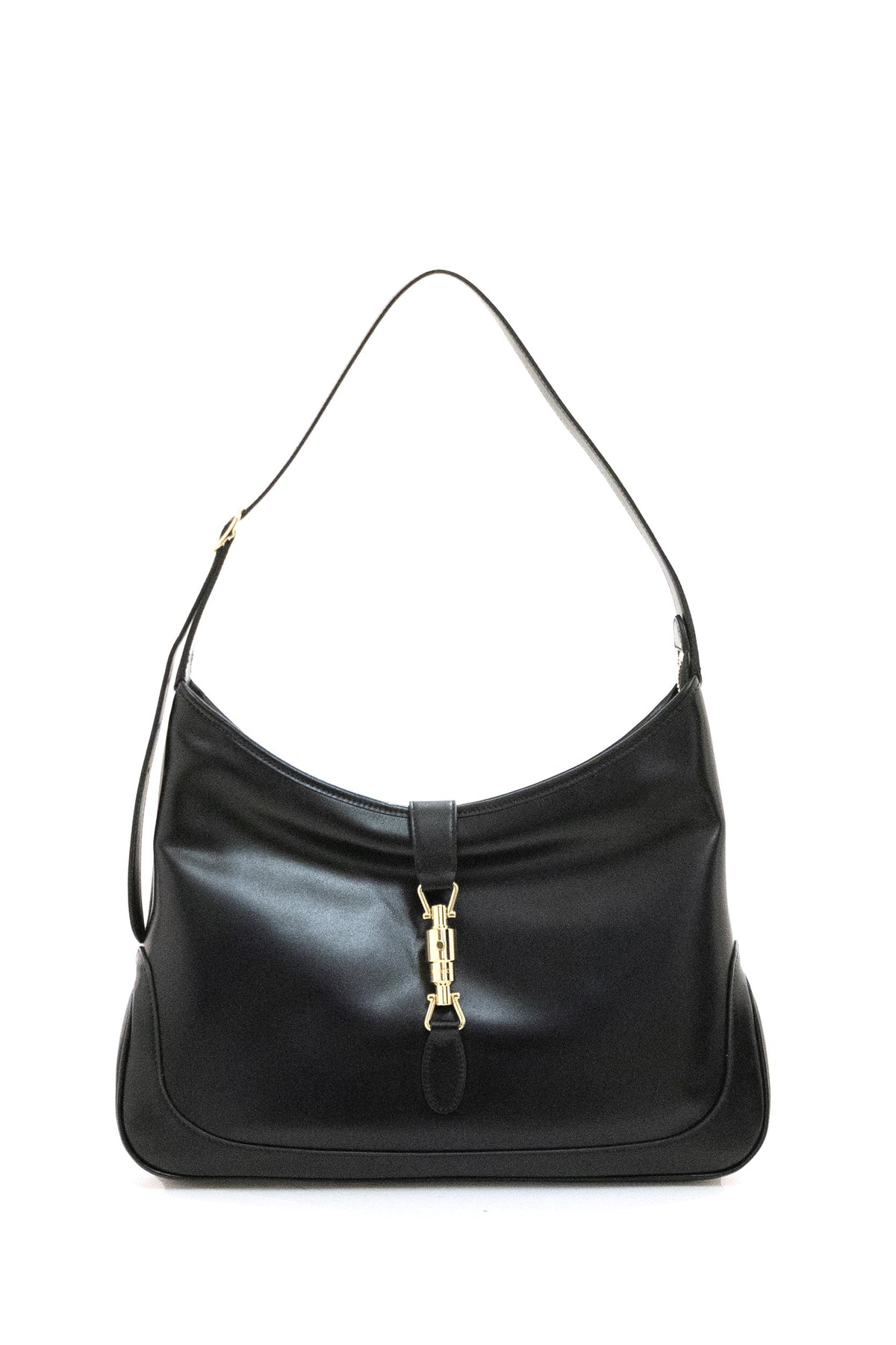 GUCCI Borsa a spalla Jackie 1961 grande in pelle di colore nero