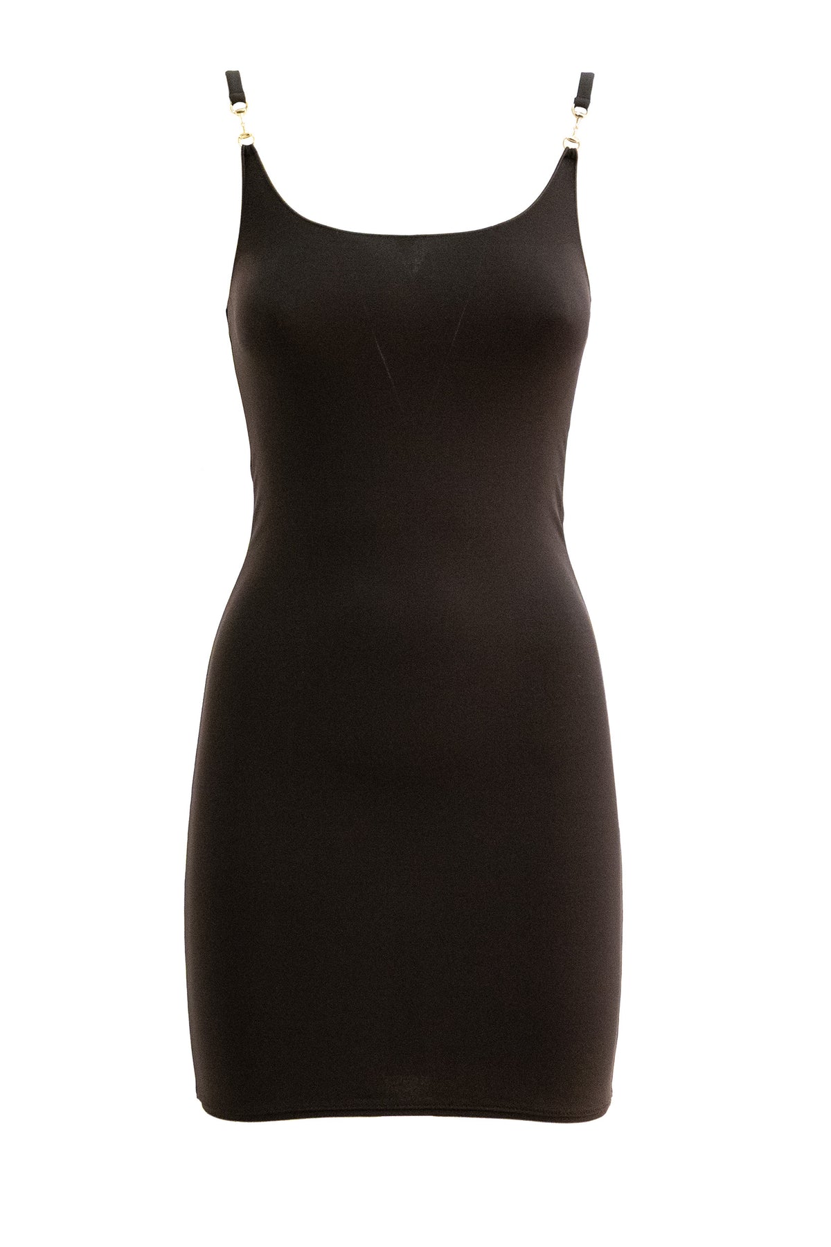 GUCCI Brown viscose jersey crêpe dress