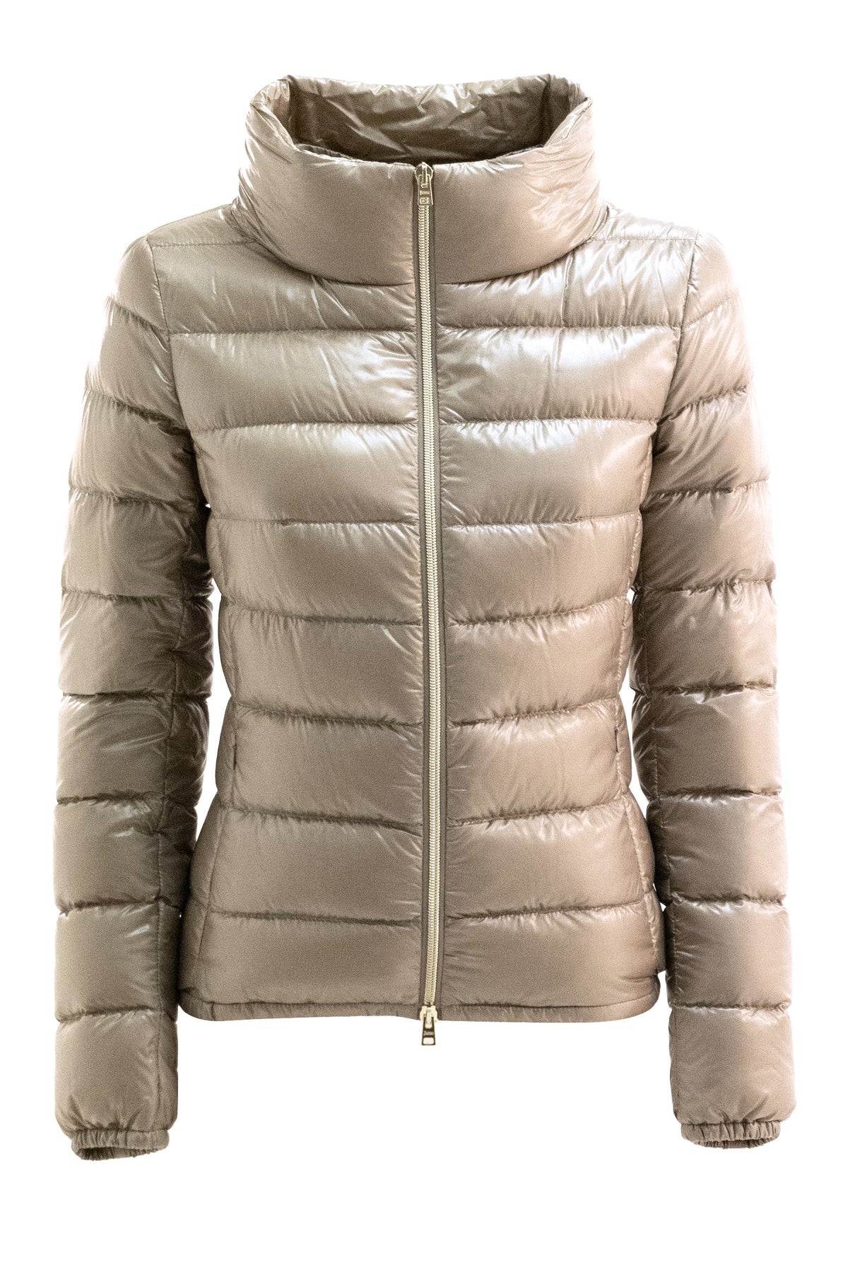 HERNO Giada Bomber Jacket, Beige