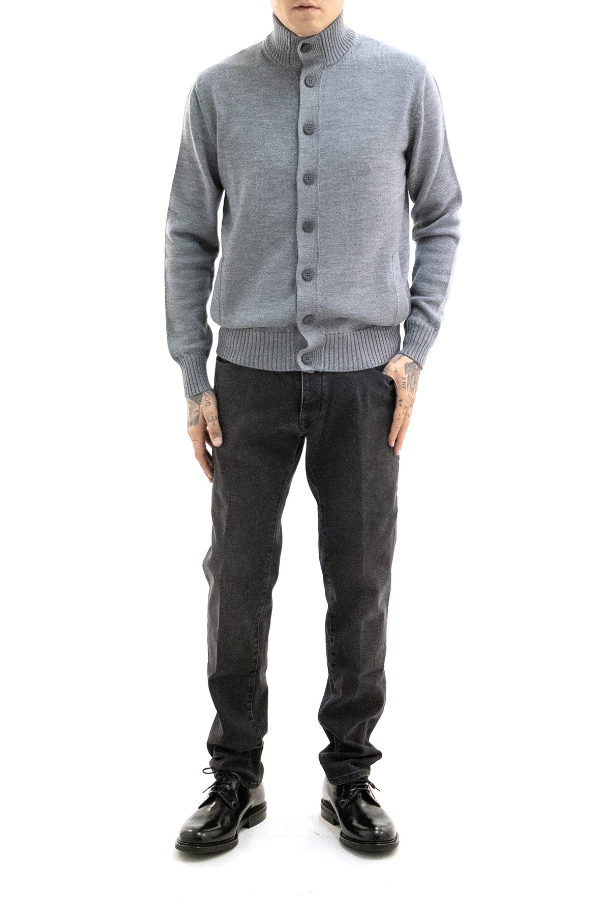 INCOTEX BLUE DIVISION Jeans in Denim di Cotone Stretch, Multi, vista 2