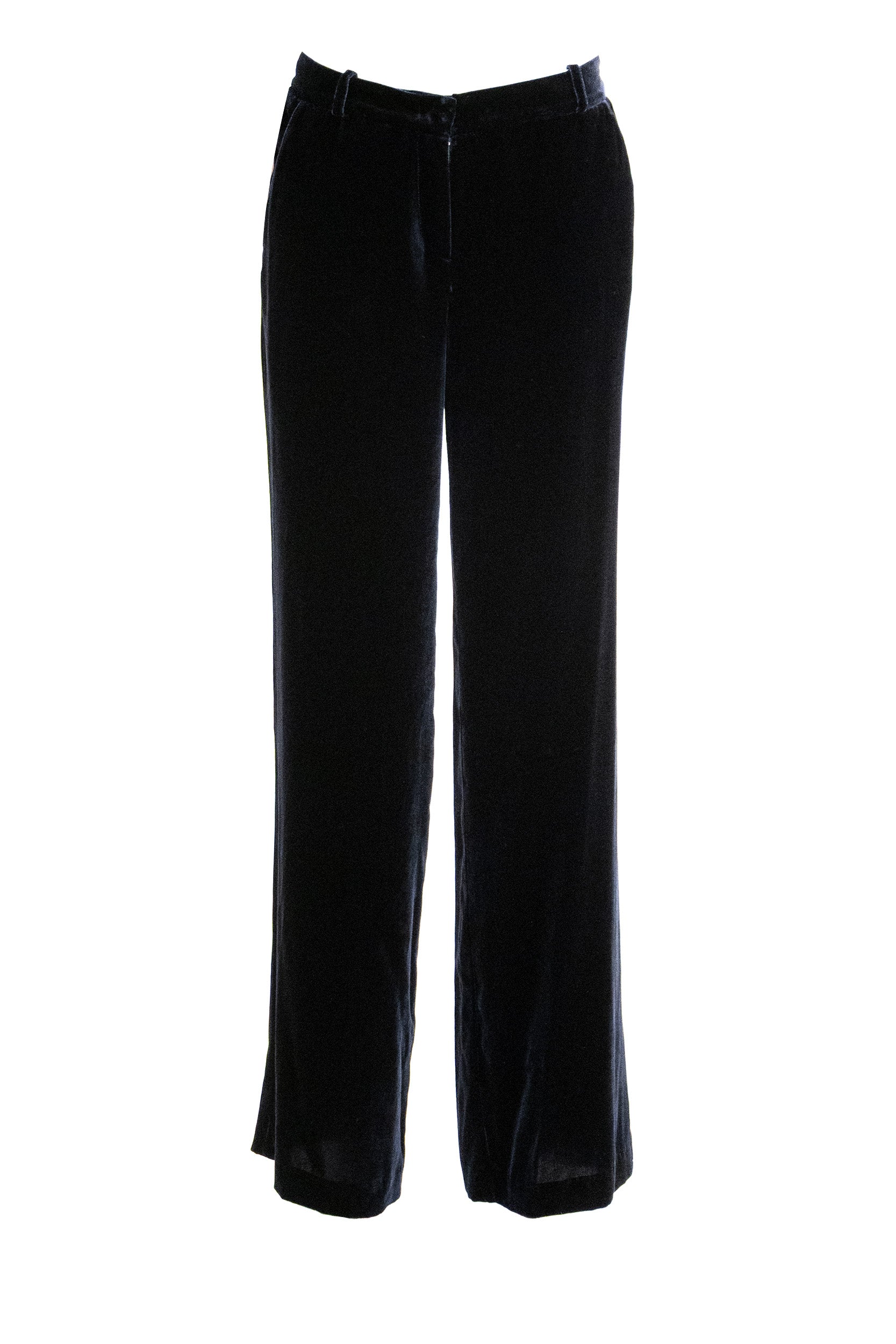 Pantaloni in velluto di colore blu<BR/> KP334HT5011 790 KILTIE