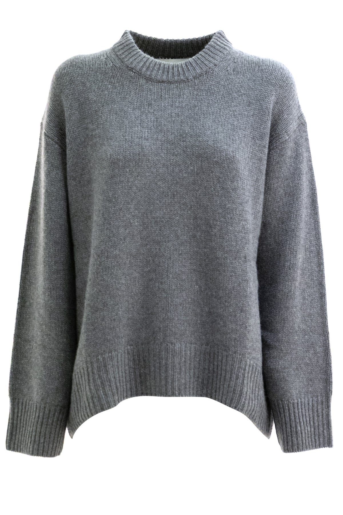 LISA YANG Maglione in cashmere di colore grigio