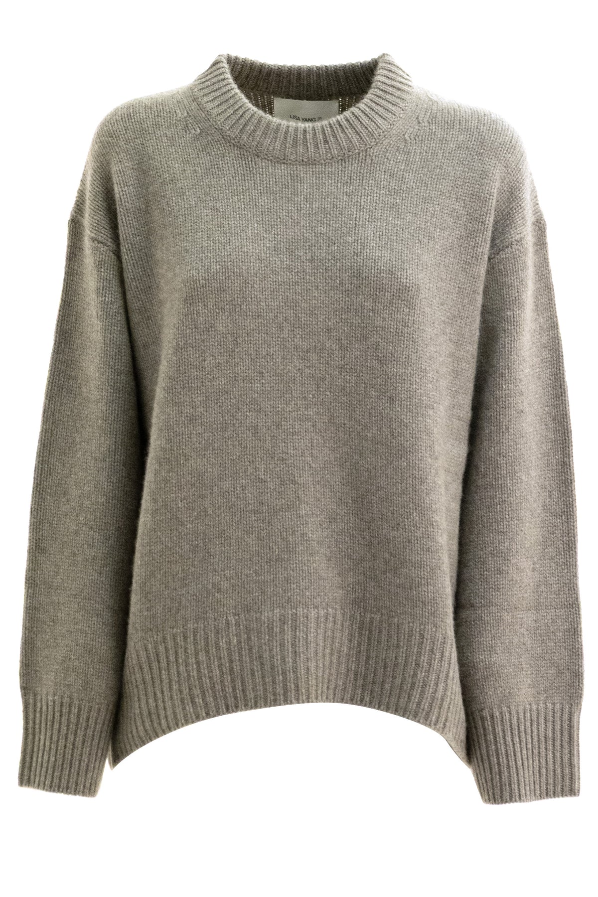 LISA YANG Maglione in cashmere di colore beige scuro, Beige/marrone