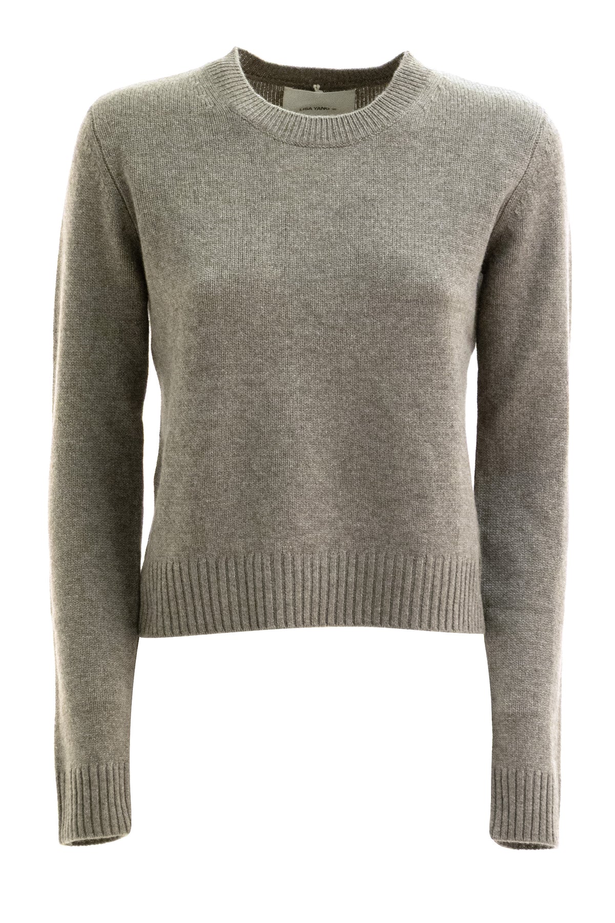 LISA YANG Maglione Mable in cashmere di colore tortora