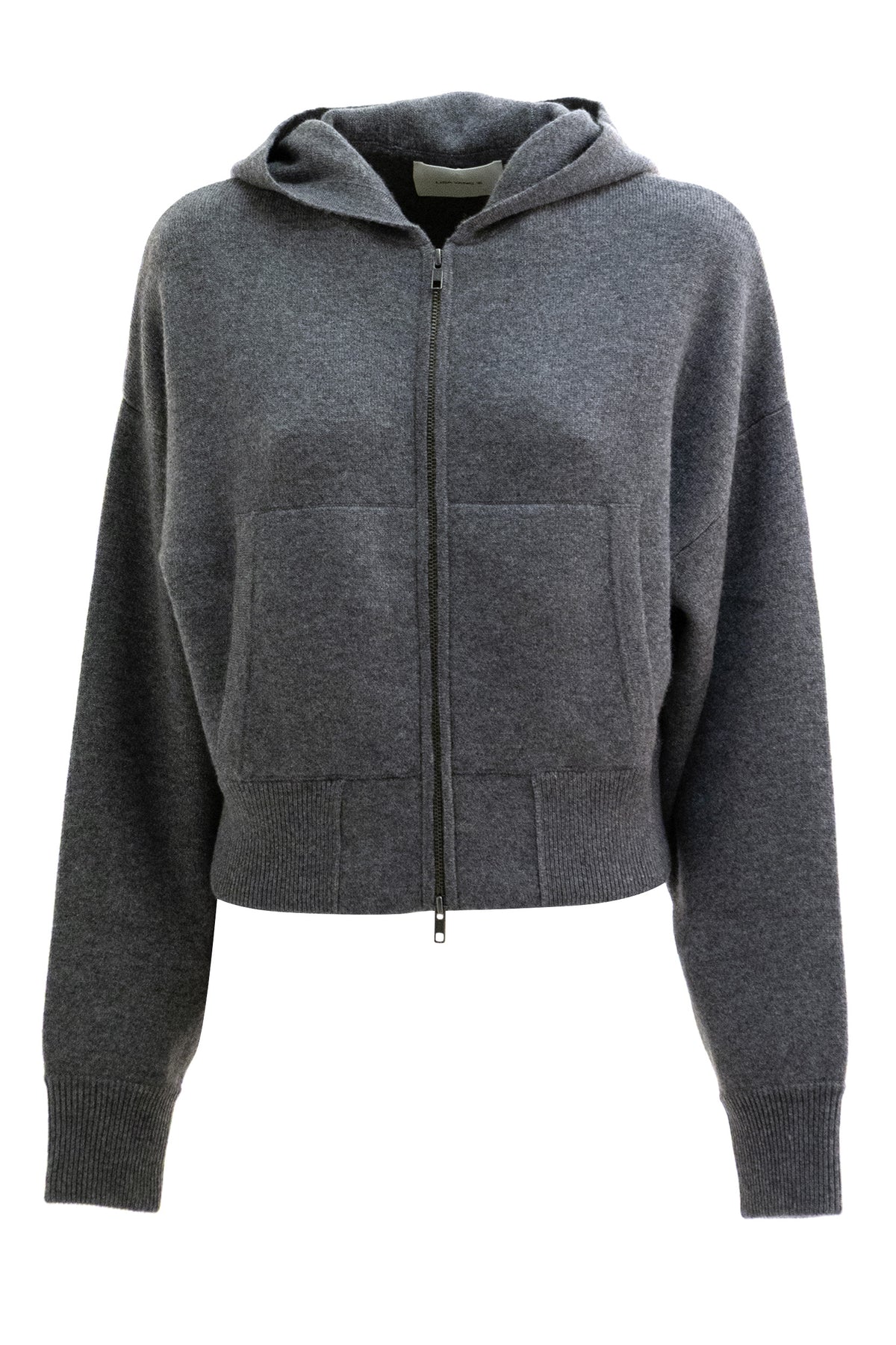 LISA YANG Cardigan in cashmere di colore grigio