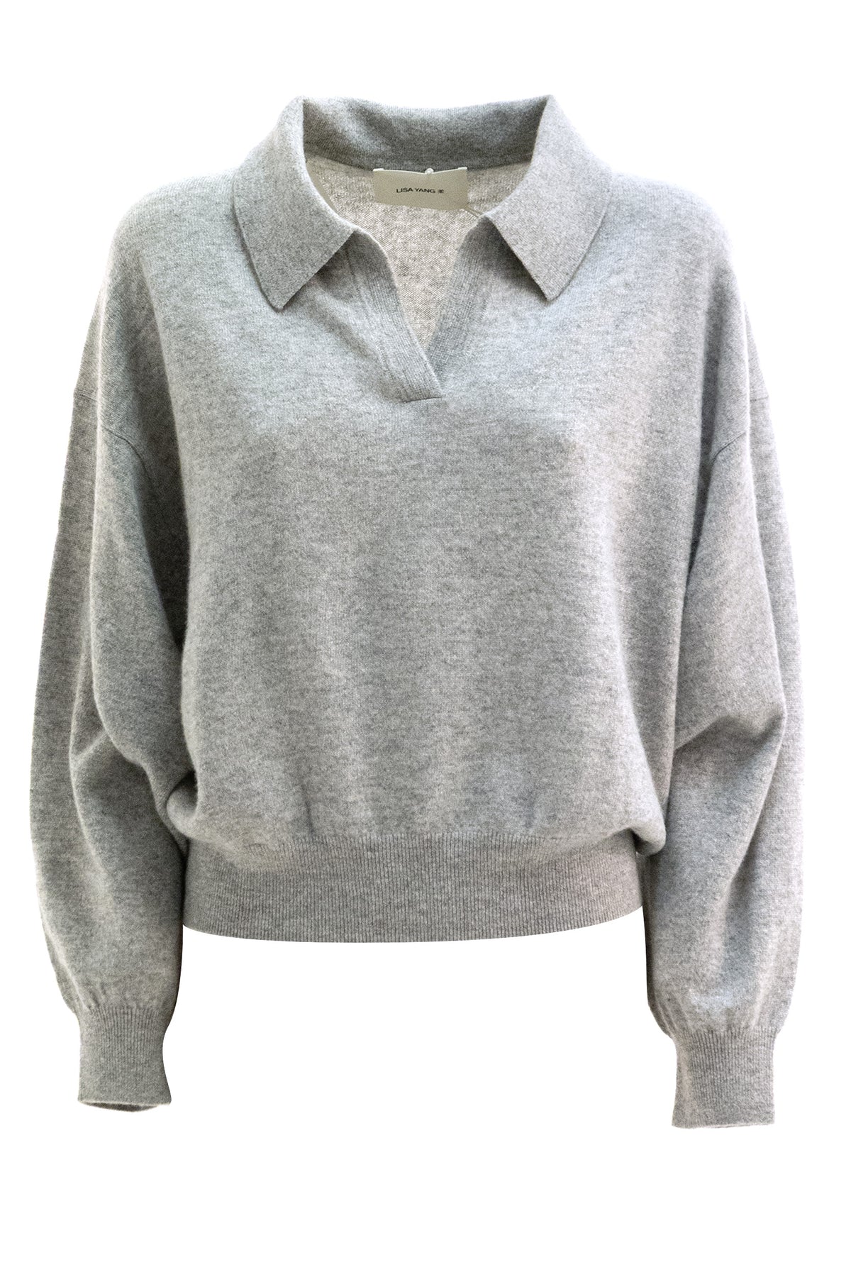LISA YANG Pullover in cashmere di colore grigio