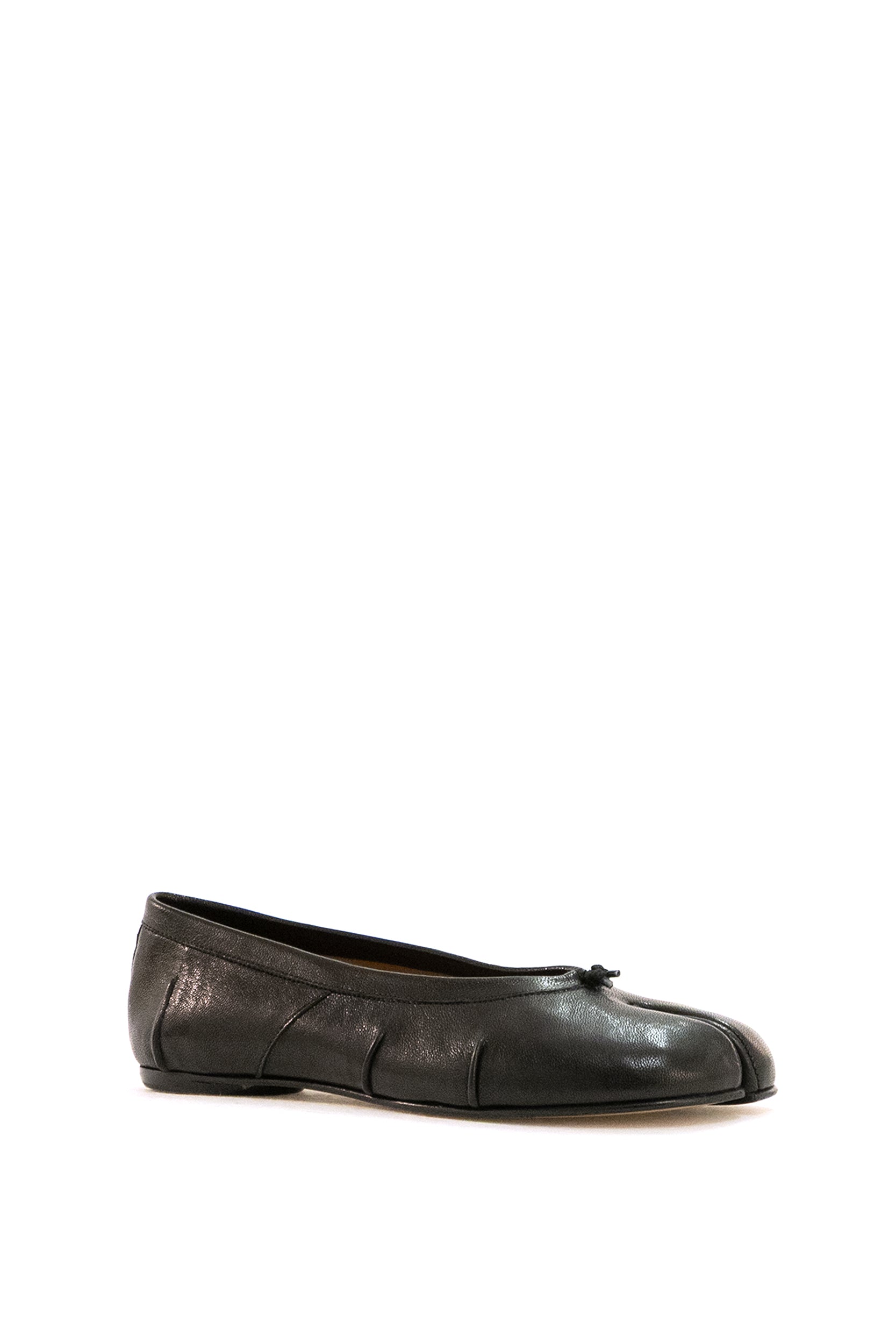 Ballerine Tabi in nappa di colore nero<BR/> S58WZ0127 P3753 T8013 MAISON MARGIELA