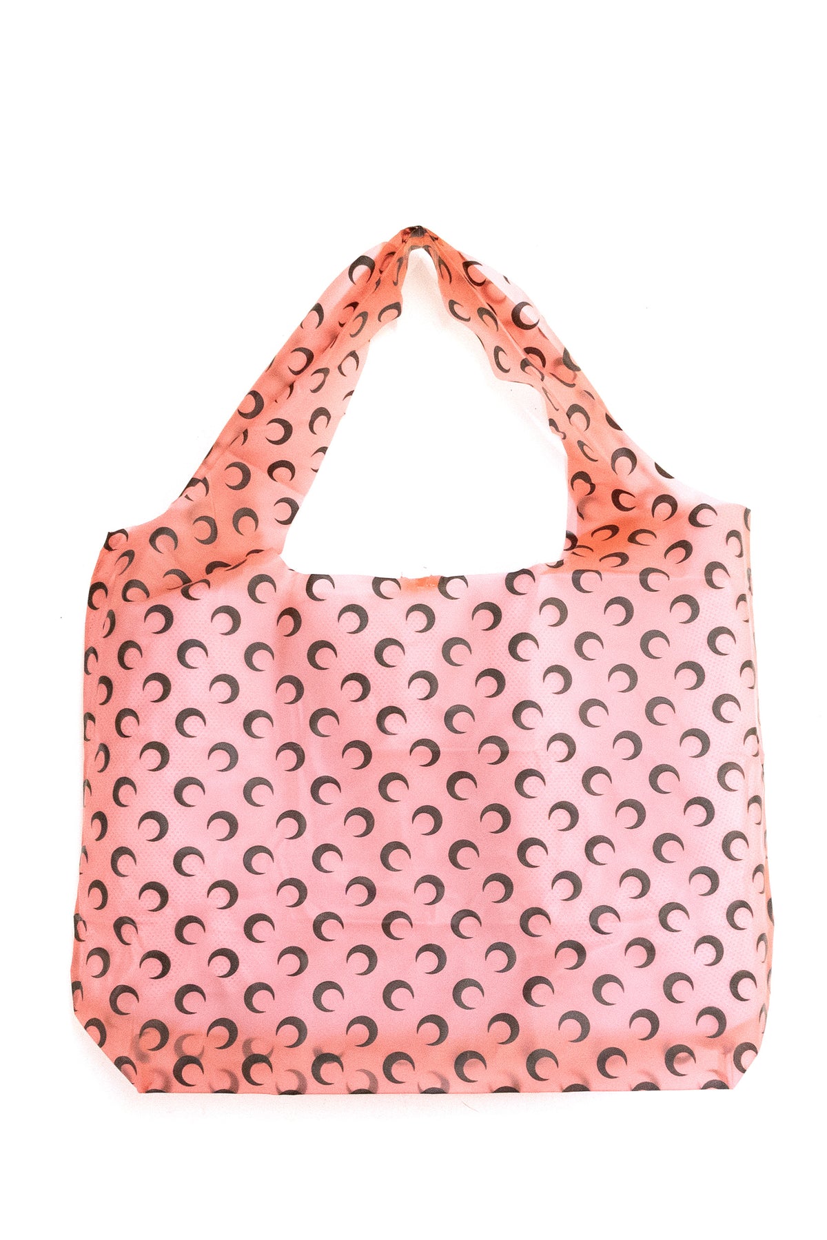 MARINE SERRE Red and black Moon shopping bag, Pink/black, view 2