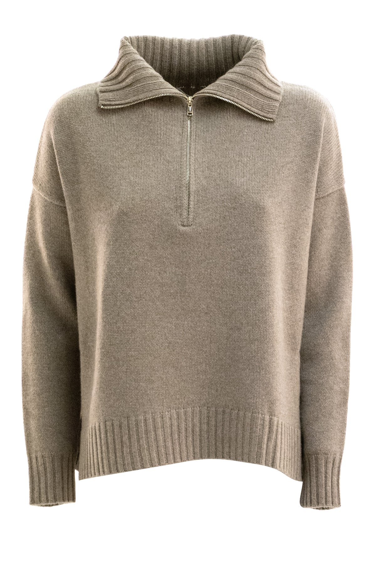 MAX MARA Pullover in cachemire color sabbia, Beige