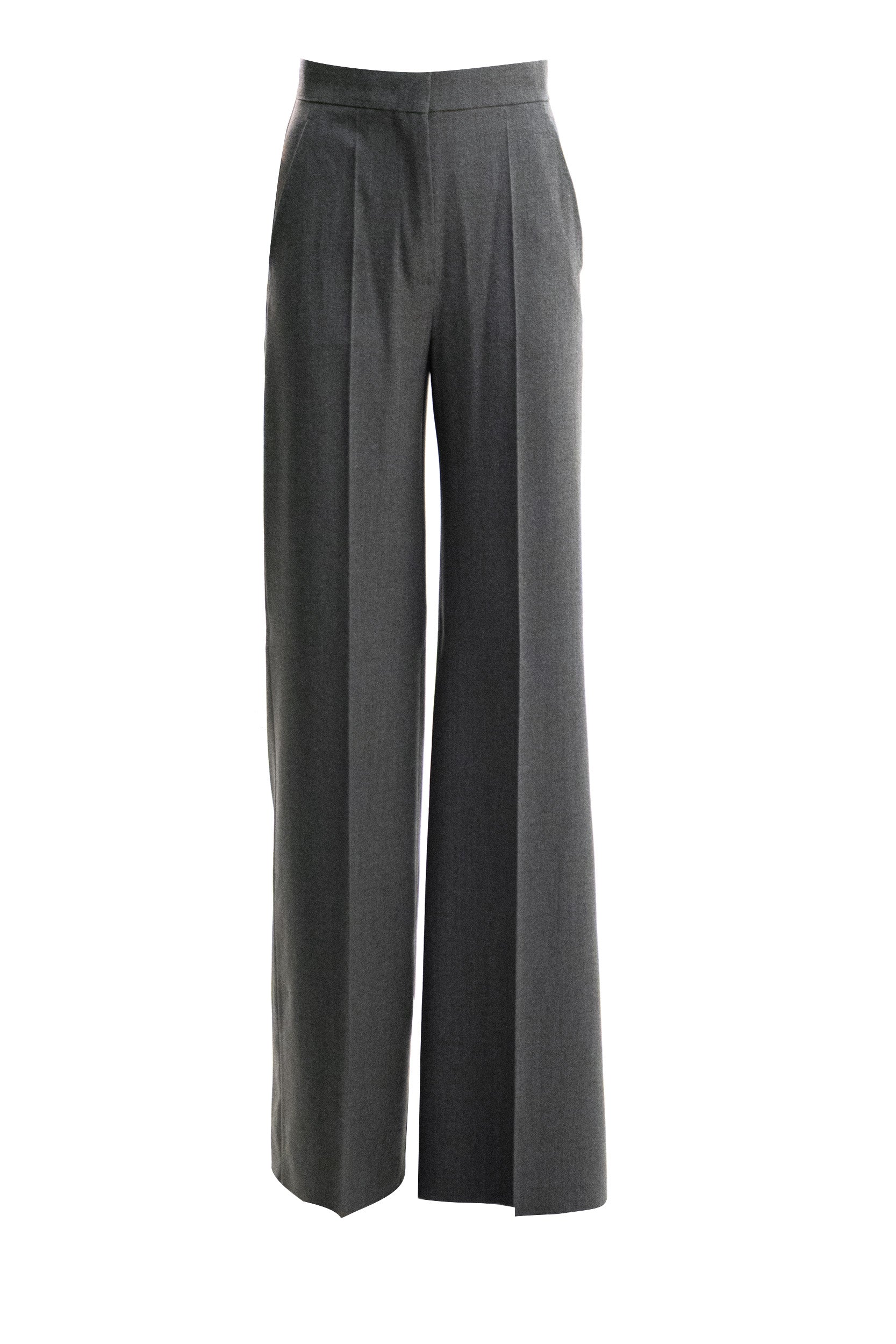 MAX MARA Grey wool trousers
