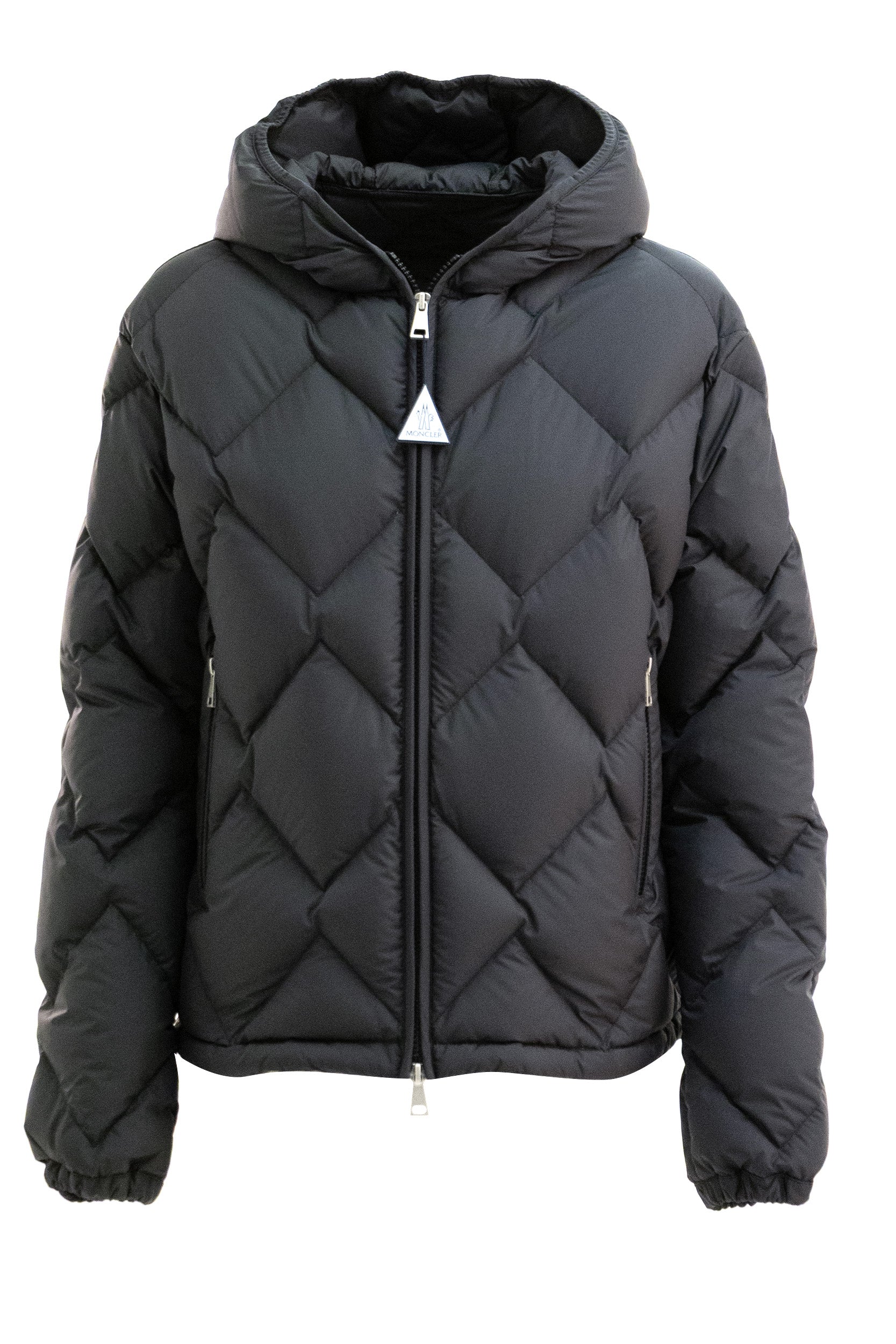 Piumino corto Arvouinne di colore nero<BR/> 1A000-87 597YW 999 MONCLER