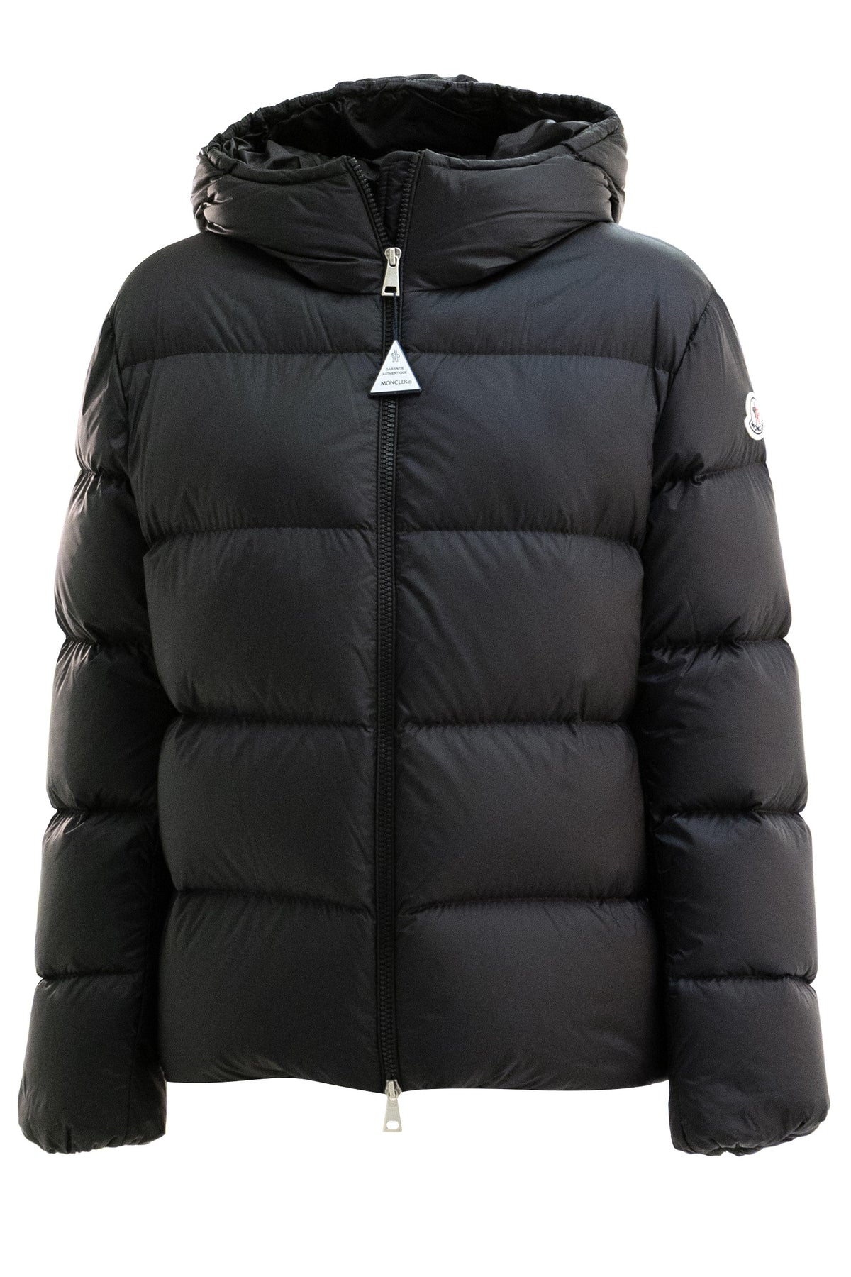 MONCLER Piumino Feligule in nylon di colore nero