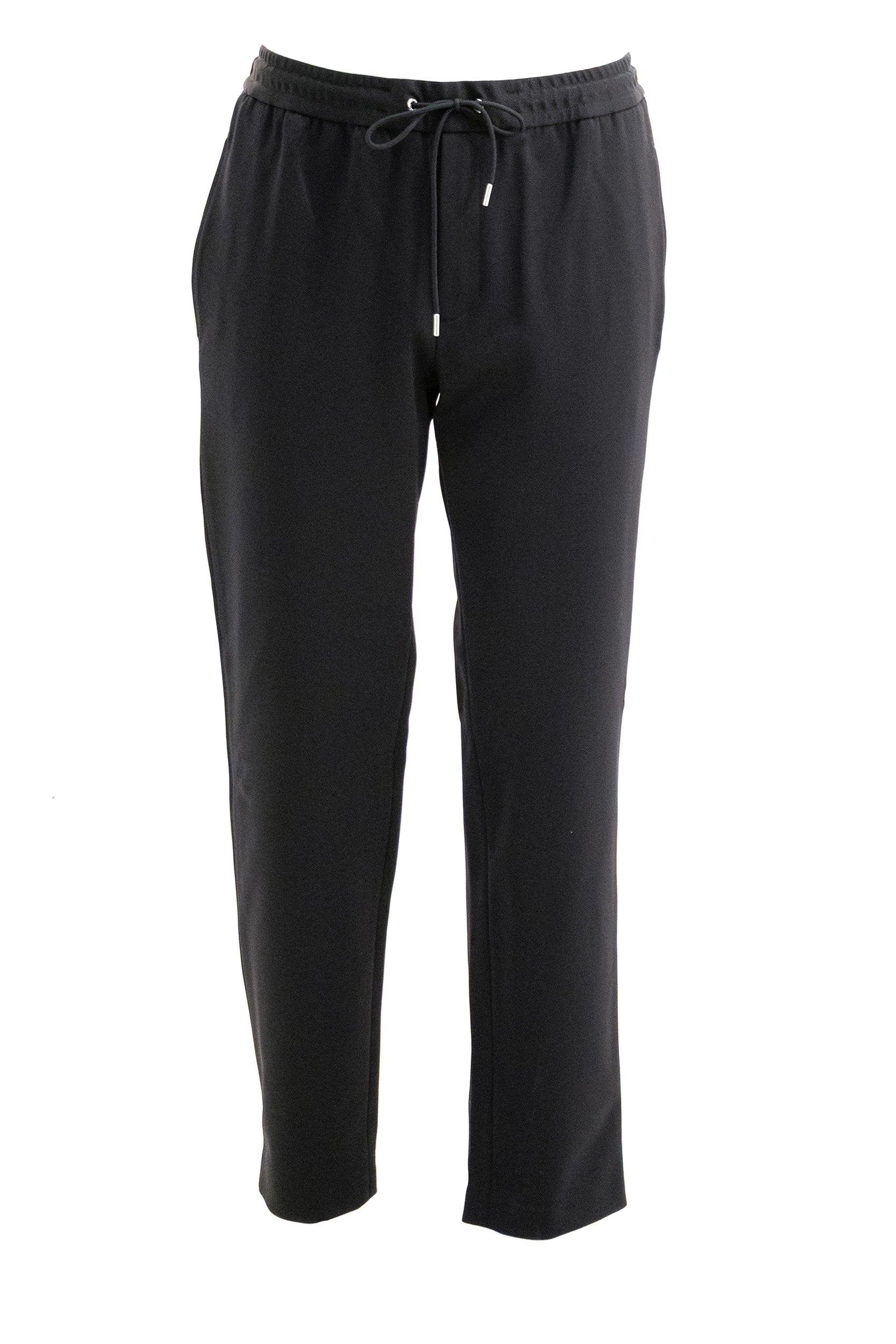 Pantaloni in nylon elasticizzato di colore nero<BR/> 2A000-33 89ALO 999 MONCLER