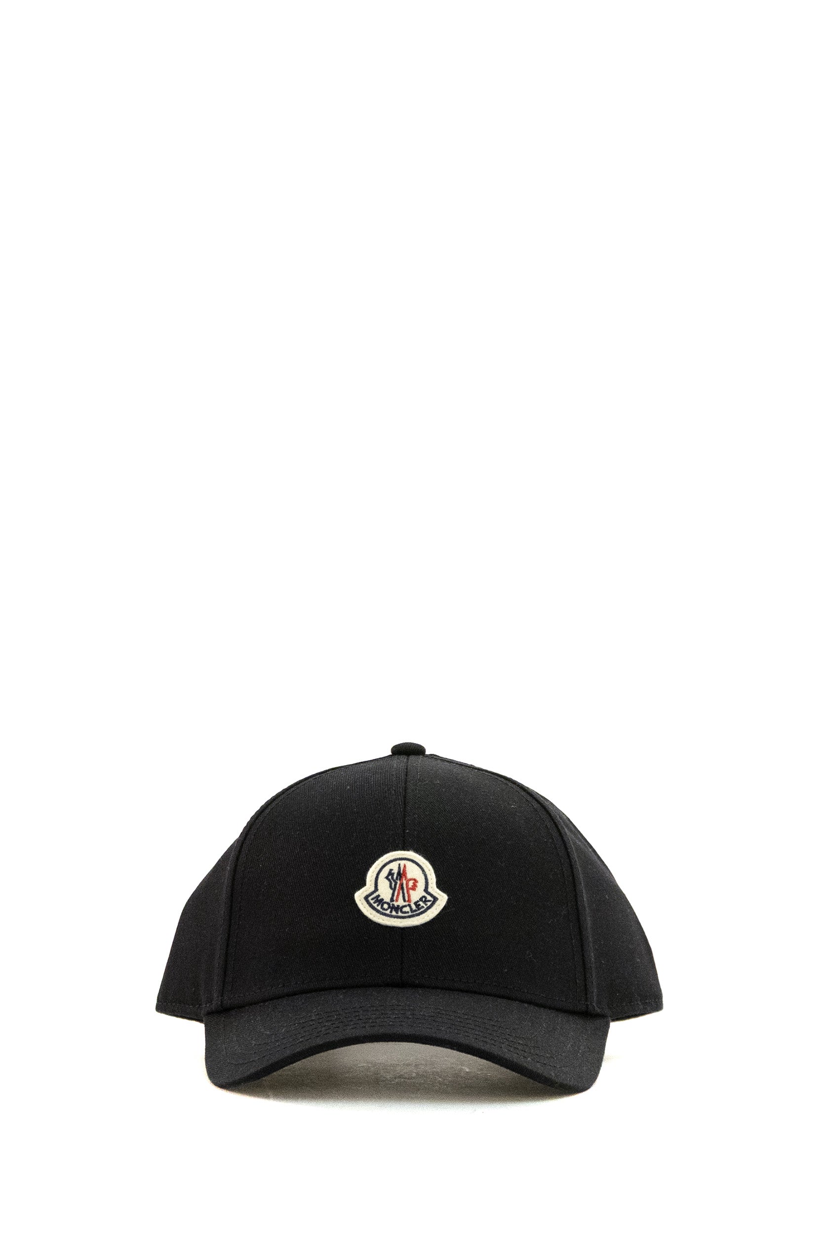 Cappello da Baseball in cotone di colore nero<BR/> 3B000-37 04863 999 MONCLER