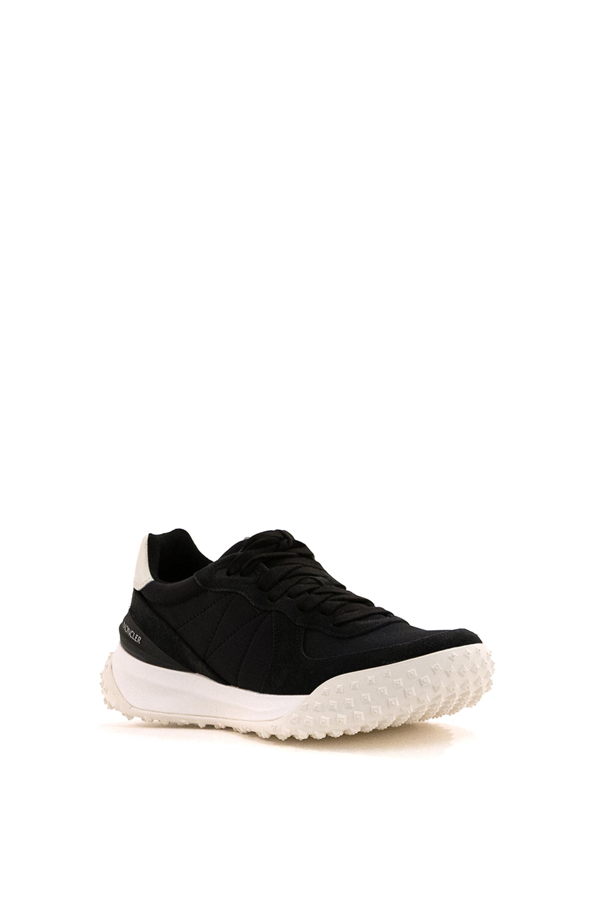 MONCLER Sneakers CityTrek in pelle e nylon di colore nero, vista 2