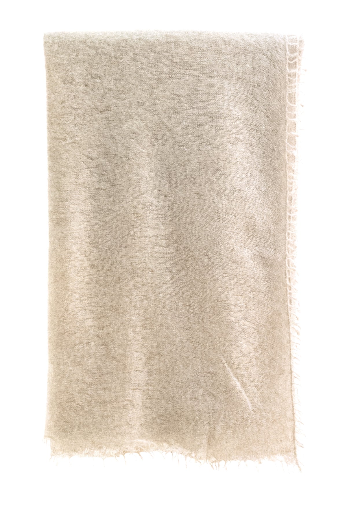 MOULETA Sciarpa in cashmere di colore beige, Multi