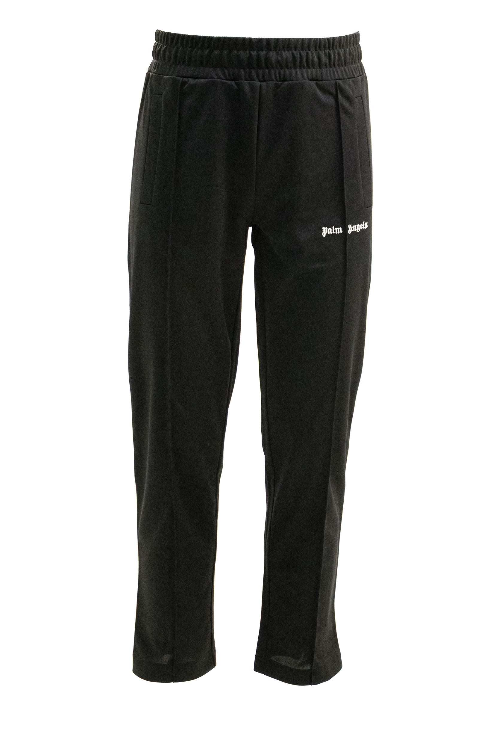 Pantaloni Track in Tessuto Tecnico di colore nero<BR/> PAMCJ002FB001 1003 PALM ANGELS