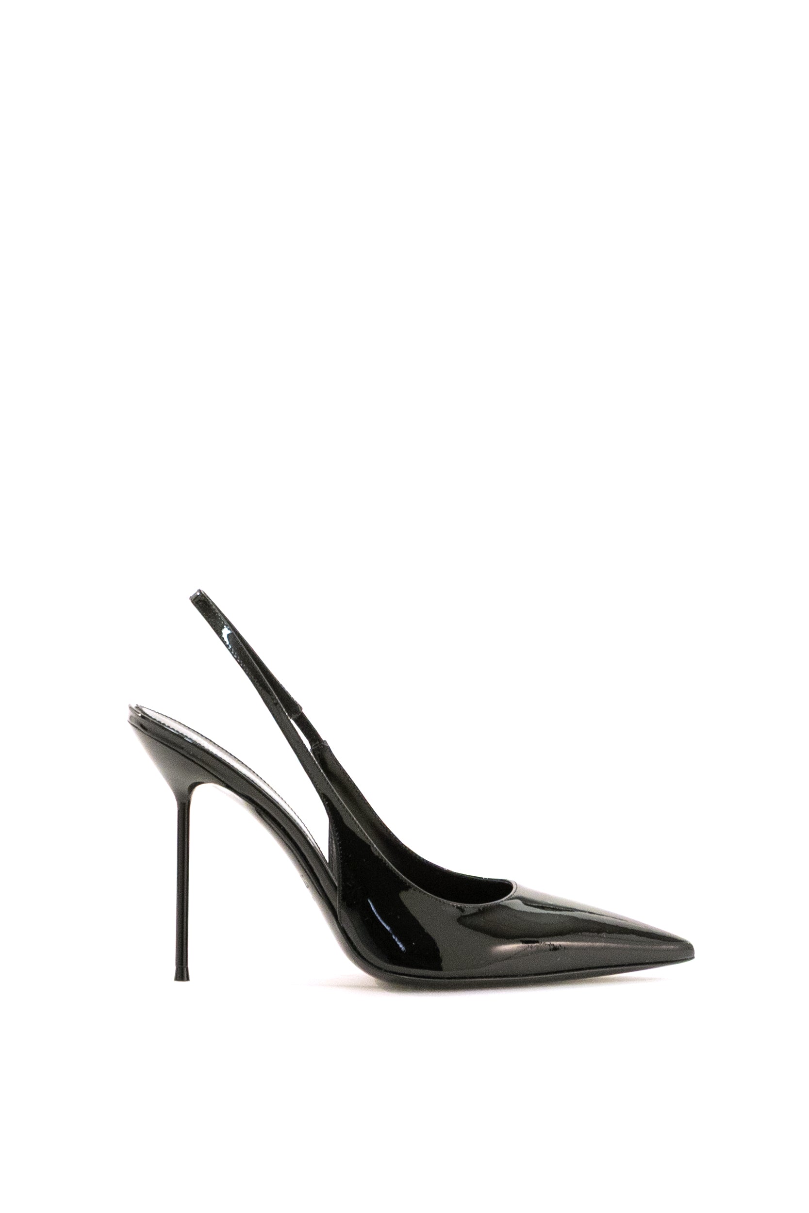 Slingbacks Lidia in vernice di colore nero<BR/> PX913 BLACK PARIS TEXAS
