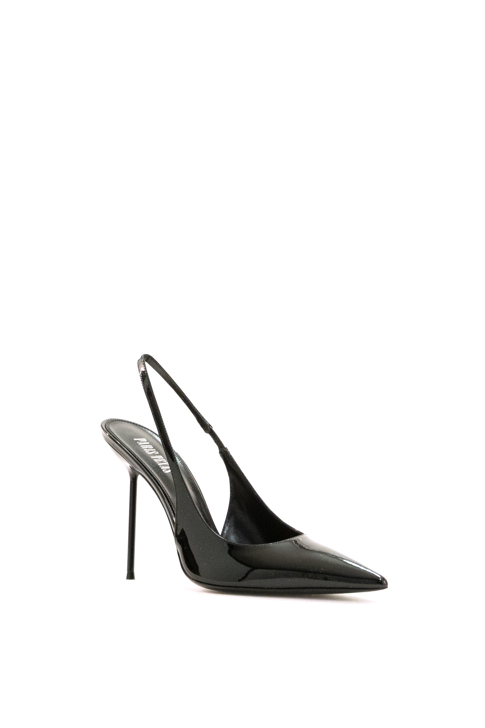 Slingbacks Lidia in vernice di colore nero<BR/> PX913 BLACK PARIS TEXAS