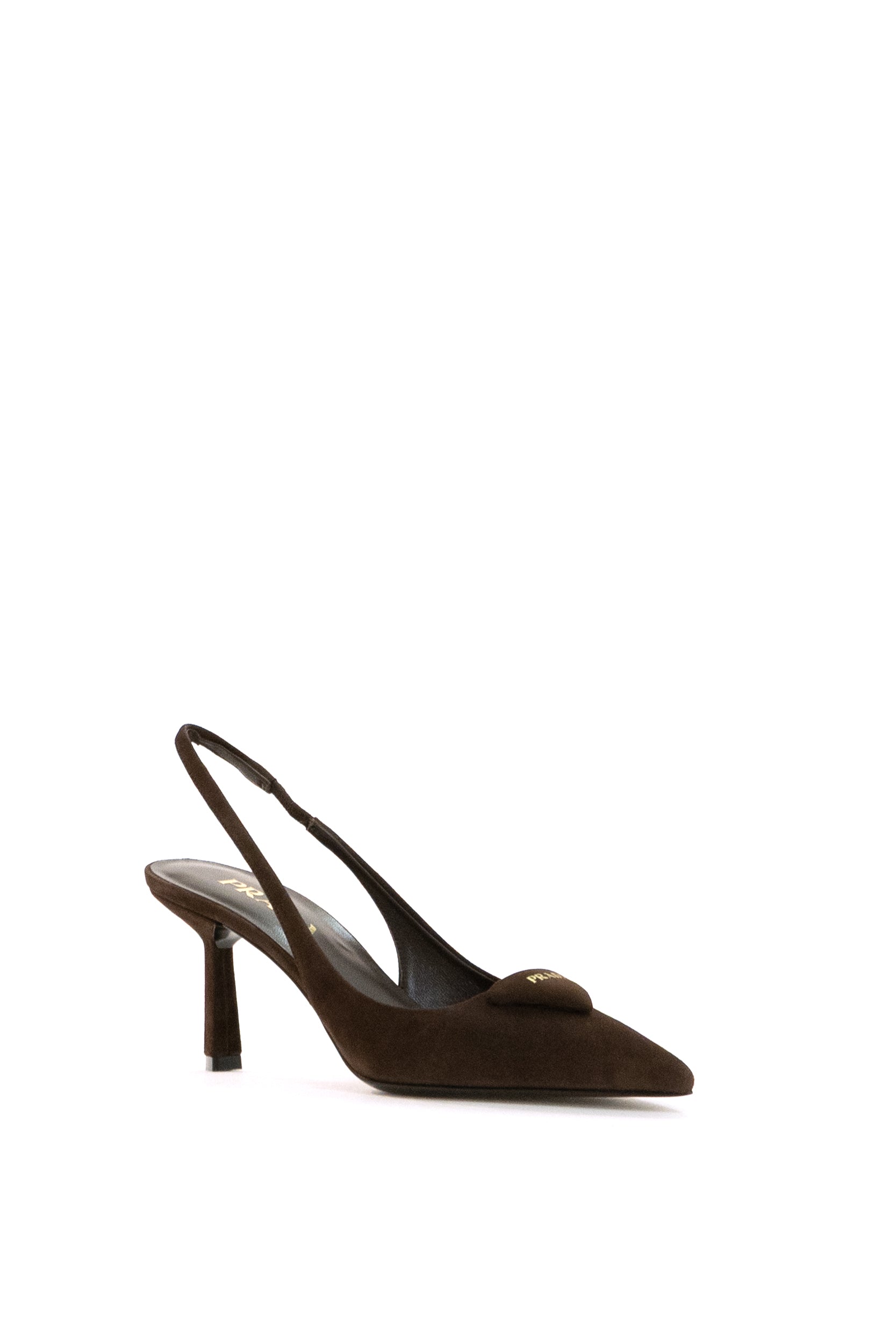 Décolleté Slingback in Pelle Scamosciata<BR/> 1I901M F DD75 008 F0003 PRADA
