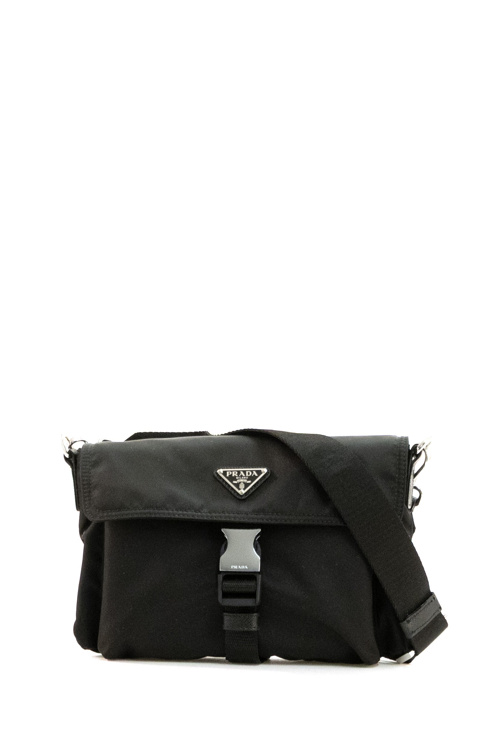 Porta smartphone in Re-Nylon di colore nero<BR/> 2ZT101 2DMI F0002 PRADA