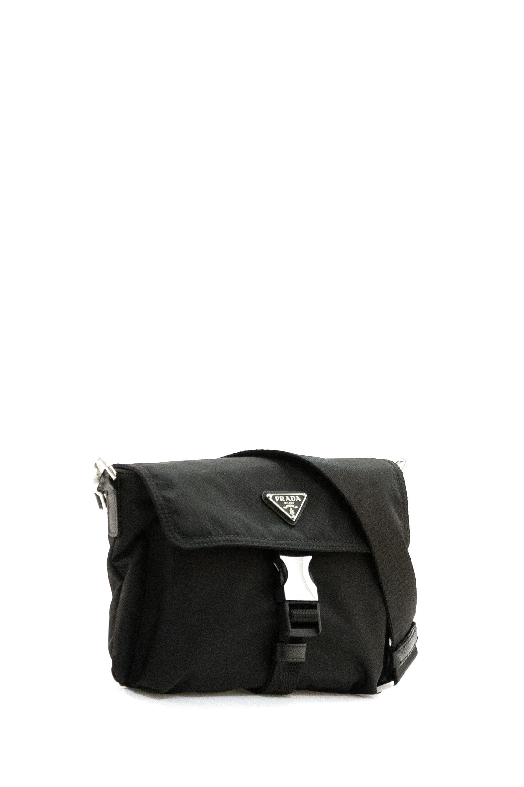 Porta smartphone in Re-Nylon di colore nero<BR/> 2ZT101 2DMI F0002 PRADA