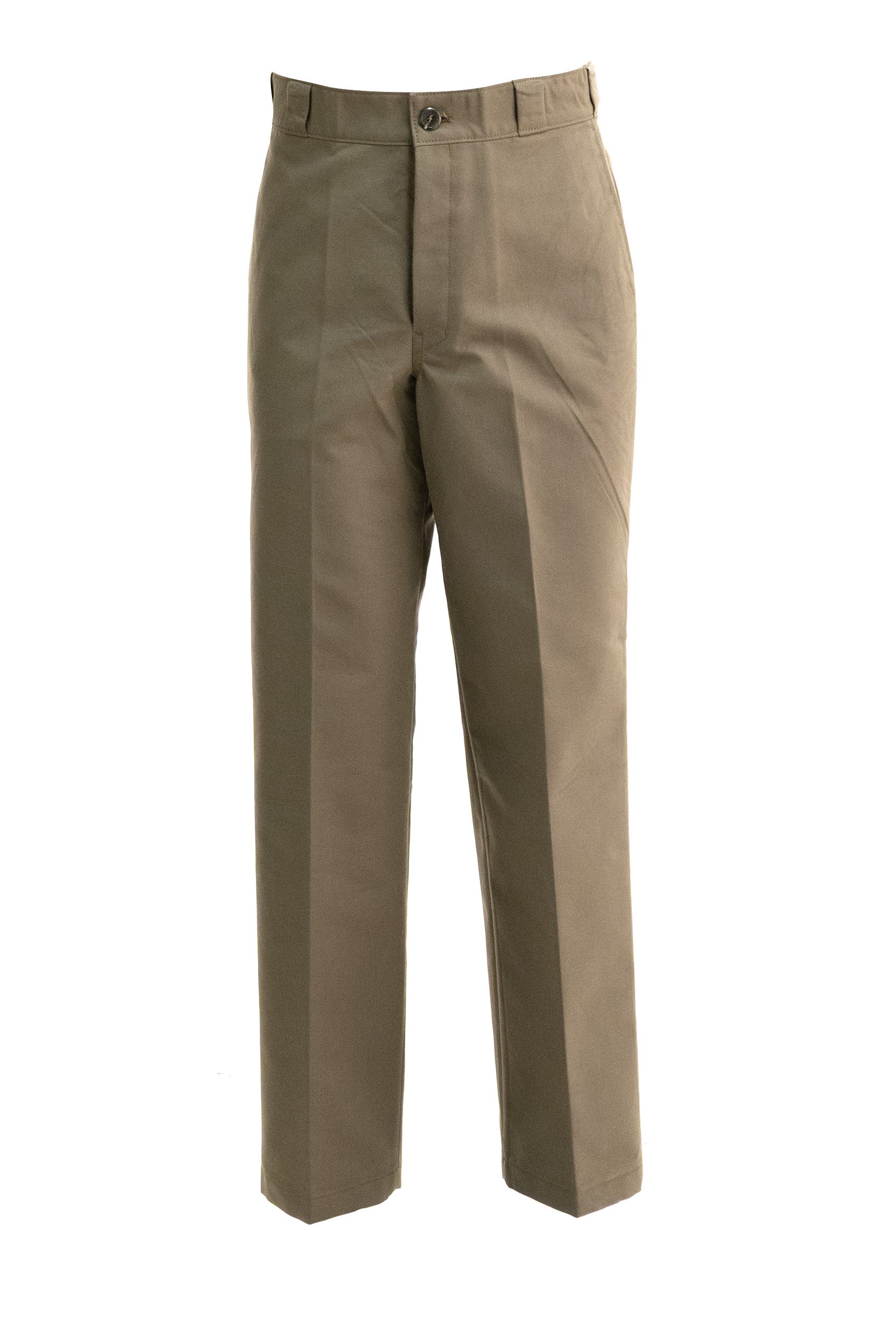 Pantaloni in canvas tec di colore beige<BR/> GEP272 S 182 6287 F0ADE PRADA