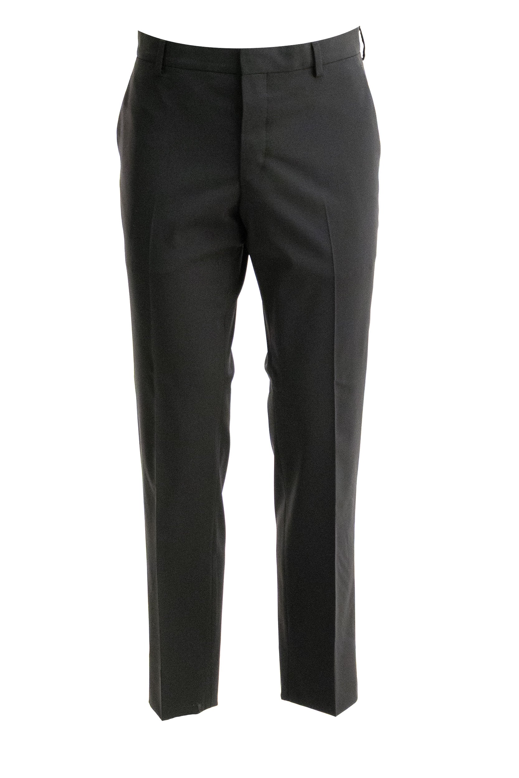 Pantaloni in lana stretch di colore nero<BR/> UP0164 S OOO 11HR F0002 PRADA