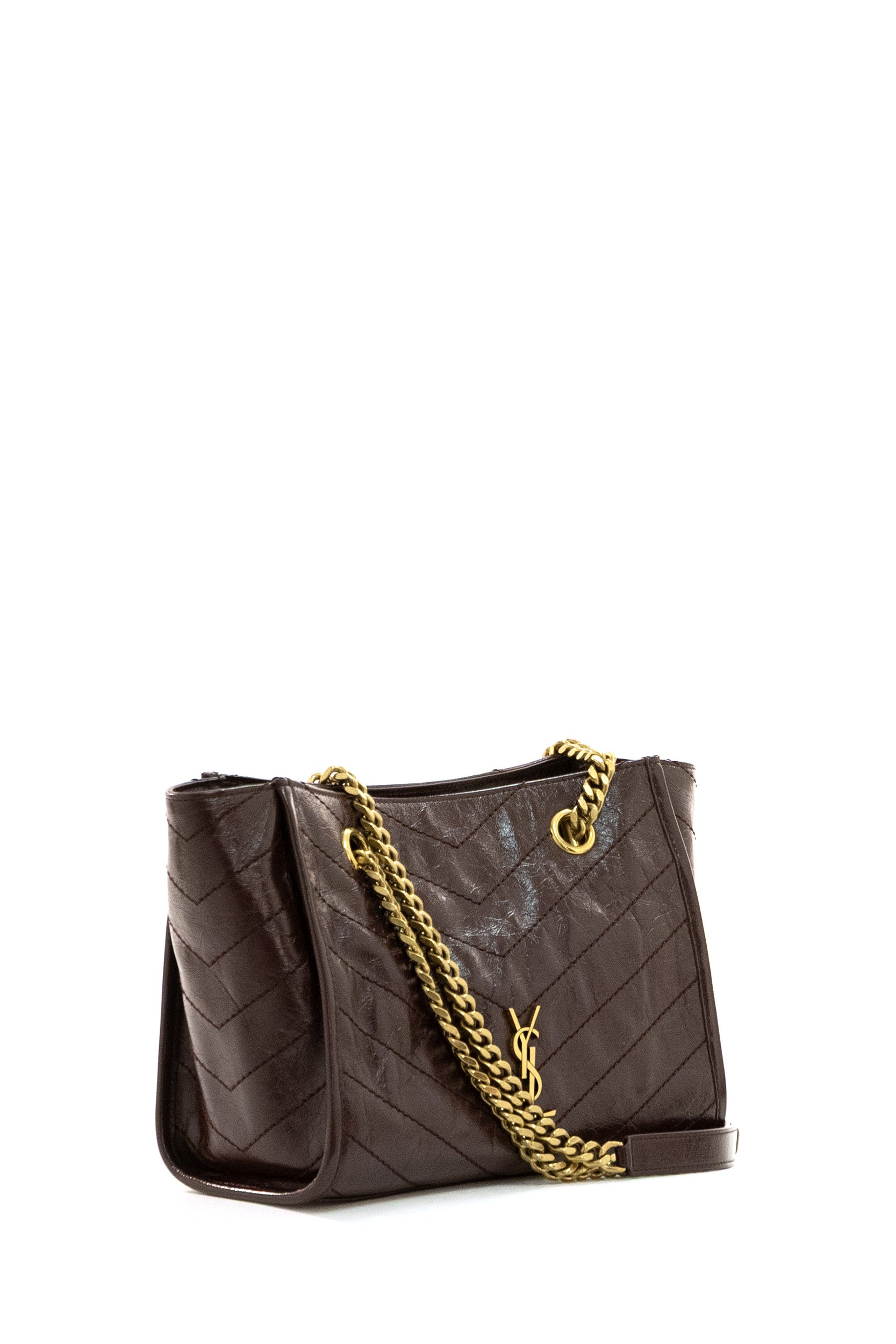 Borsa Shopping Niki Piccola in Pelle Vintage<BR/> 872680 0EN07 6195 SAINT LAURENT