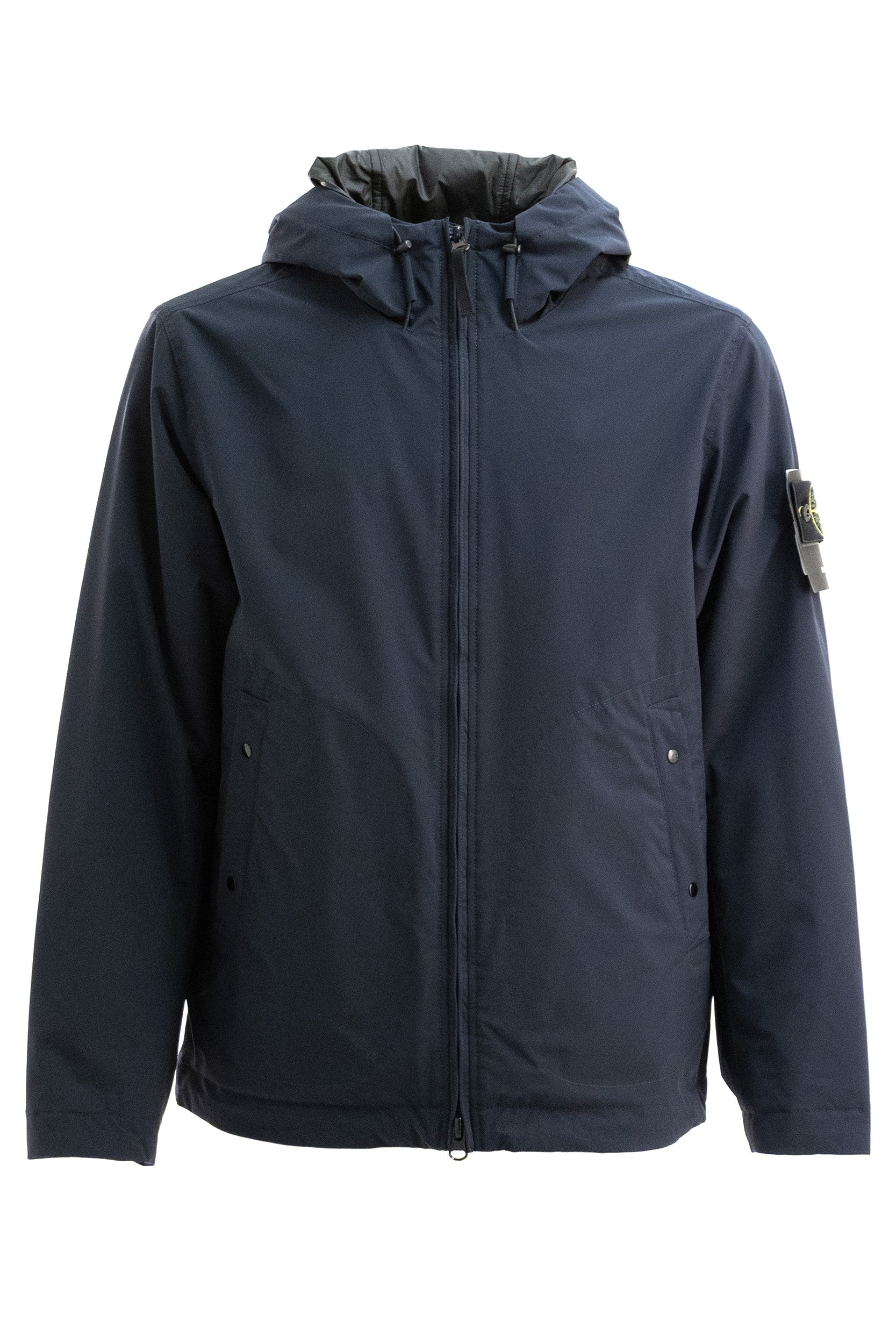 STONE ISLAND Giacca in tessuto tecnico di colore blu