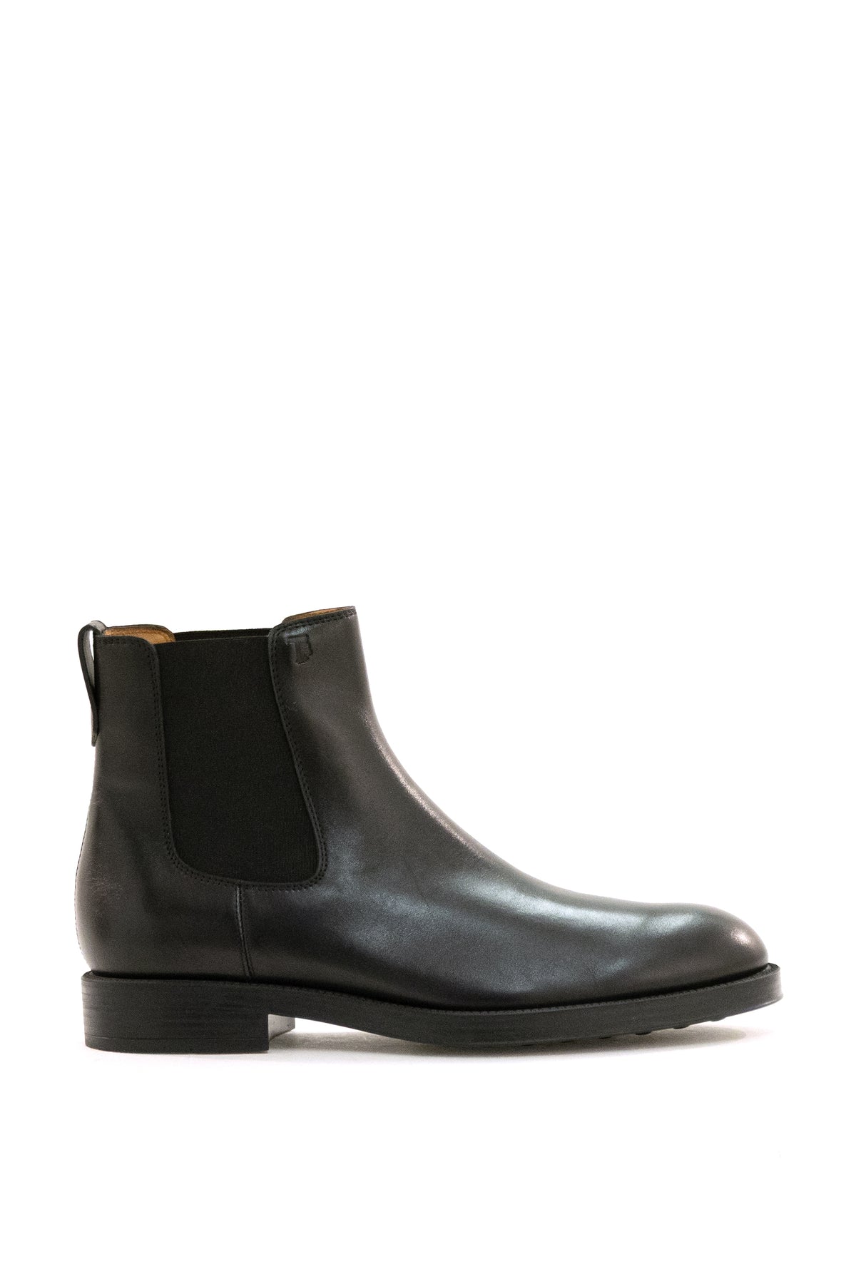 TOD'S Stivaletti Chelsea in pelle di colore nero